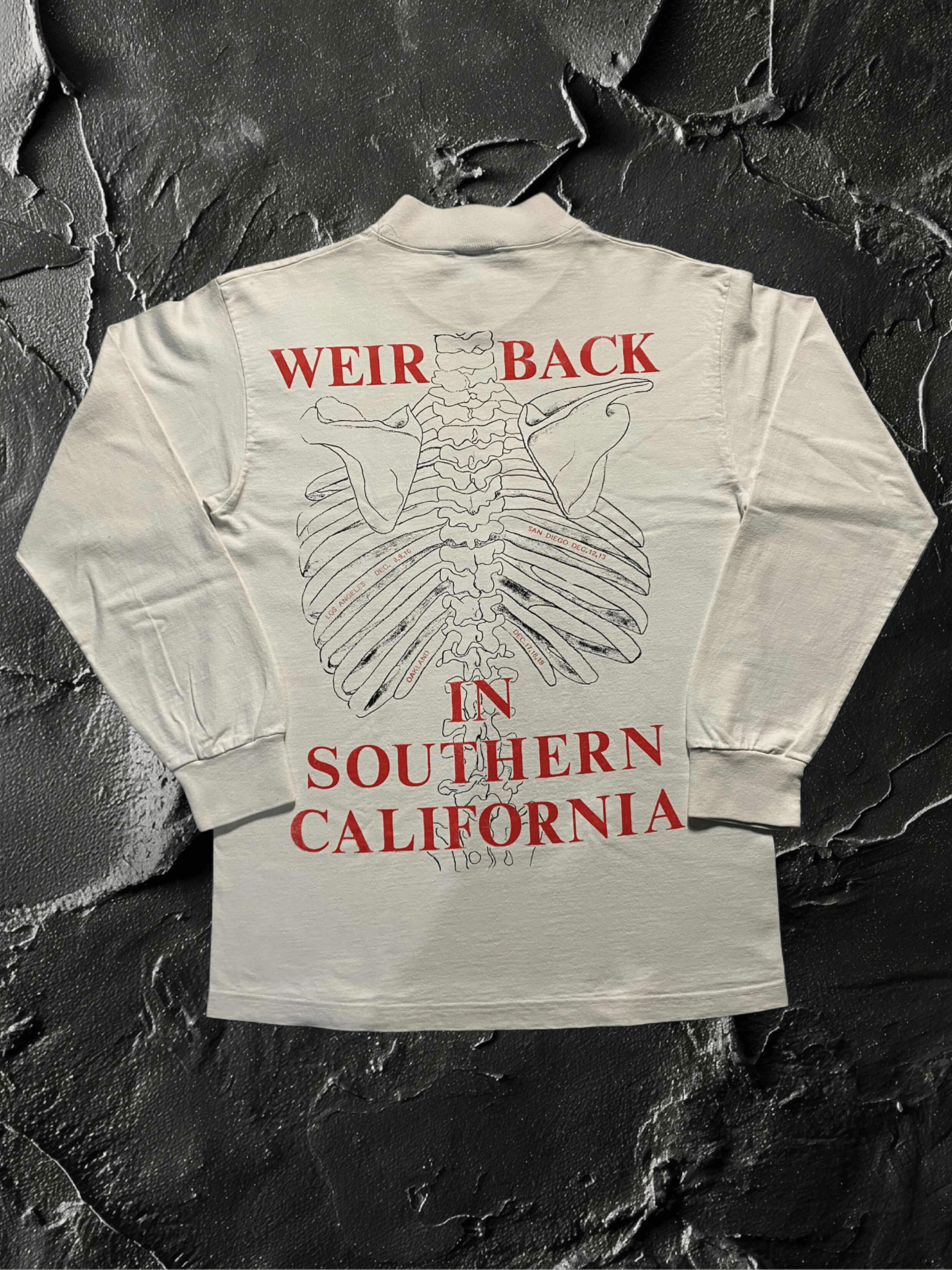 Grateful Dead Grateful Dead LS Weir Back SoCal Tour 90s Size US M / EU 48-50 / 2 - 2 Thumbnail