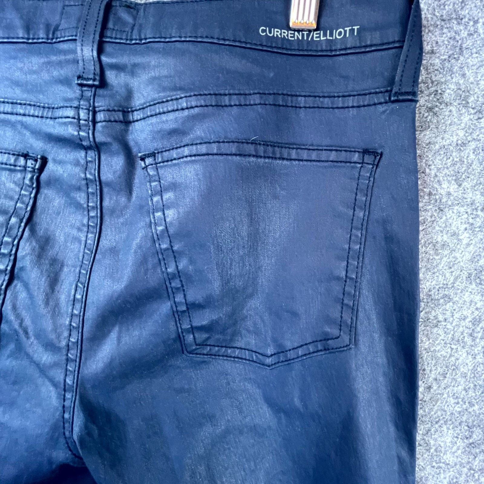 Current/Elliot Current/Elliott Jeans Womens 30 The Soho Zip Stiletto Skinny Size 30" / US 8 / IT 44 - 8 Thumbnail