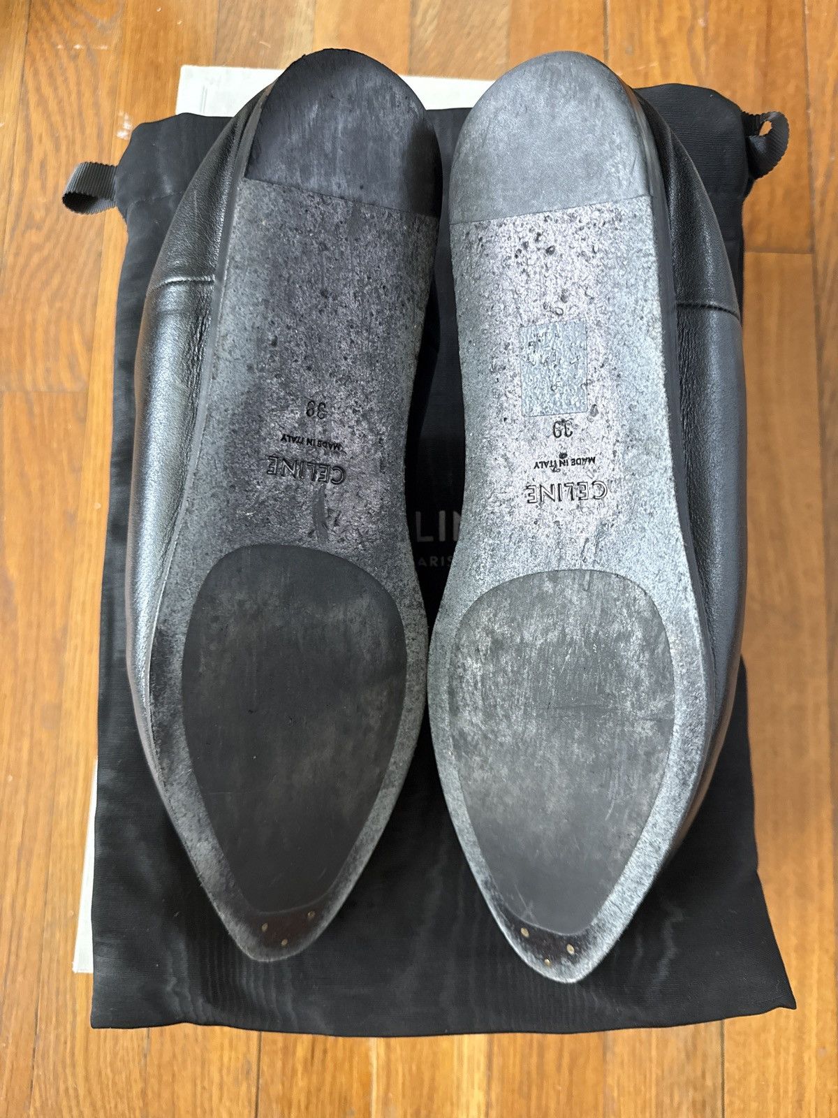 Celine Celine Leather Slip On Size US 6 / EU 39 - 6 Thumbnail