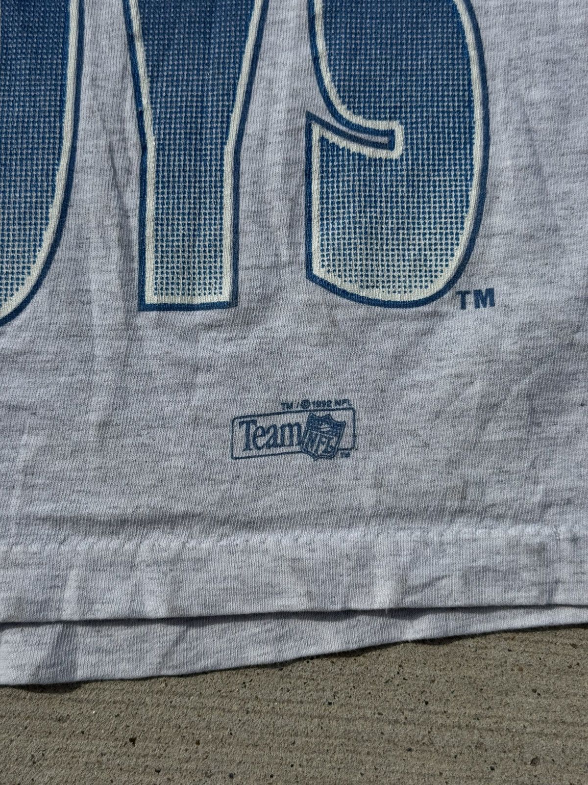 Salem Sportswear × Vintage 90’s Single stitched NFL Dallas Cowboys T Shirt Size US L / EU 52-54 / 3 - 3 Thumbnail