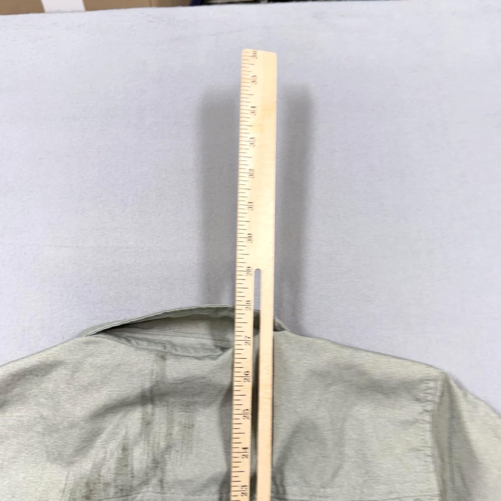 Vintage L.L. Bean Shirt Womens Small Gray Solid Long Sleeve Button Up Hiking performance Size S / US 4 / IT 40 - 7 Thumbnail