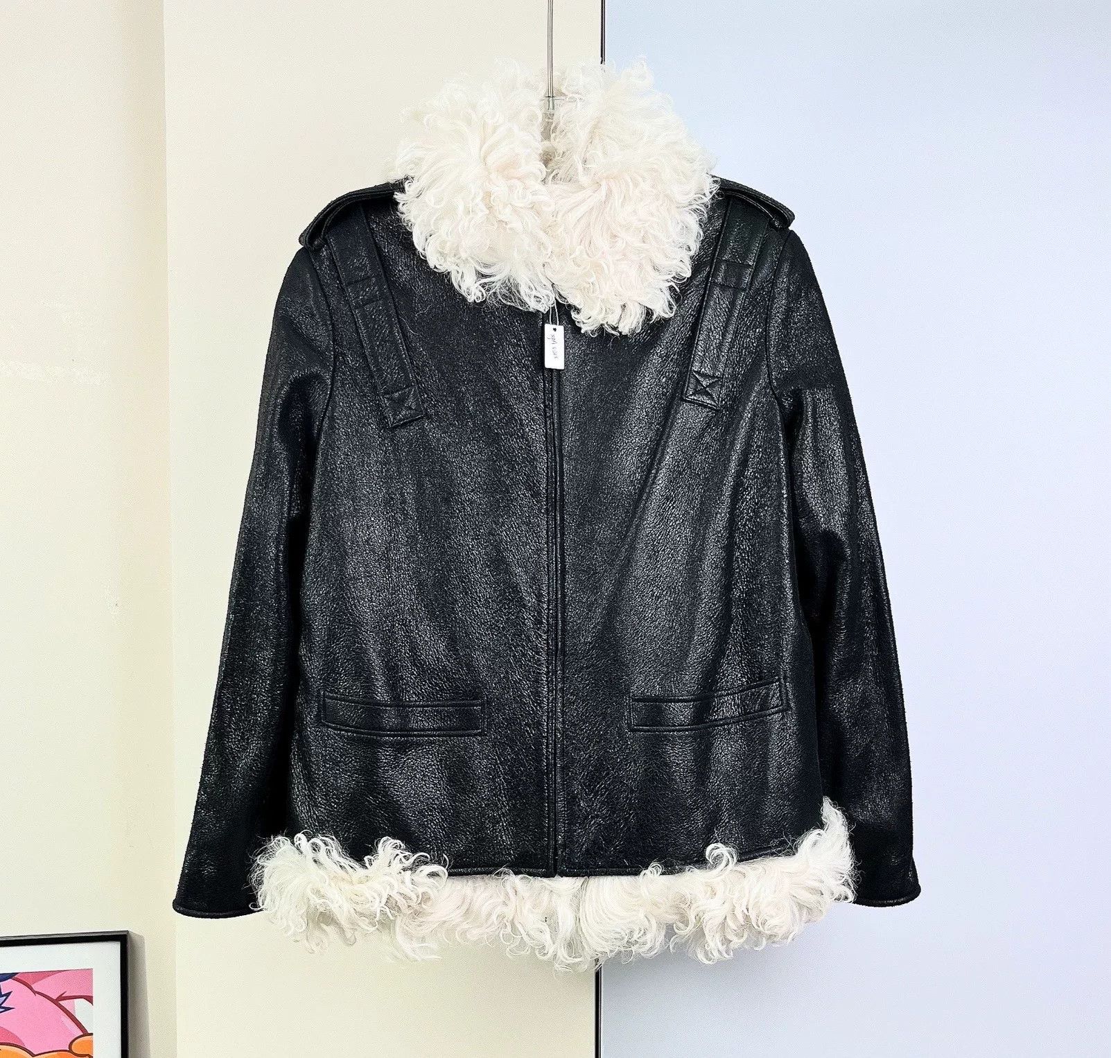 Chanel Chanel 12A Sheepskin Jacket Size M / US 6-8 / IT 42-44 - 1 Thumbnail