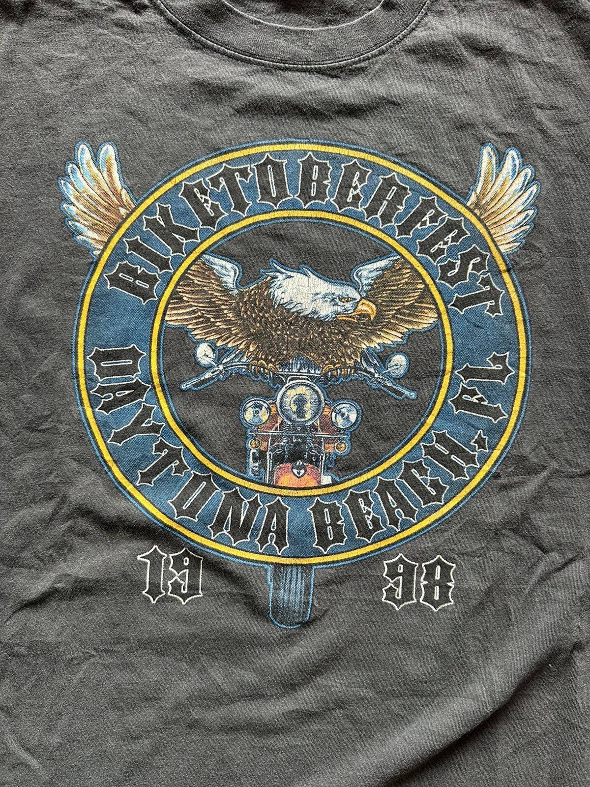 Harley Davidson vintage Daytona Beach Biketoberfest T-Shirt Size US XXL / EU 58 / 5 - 6 Thumbnail