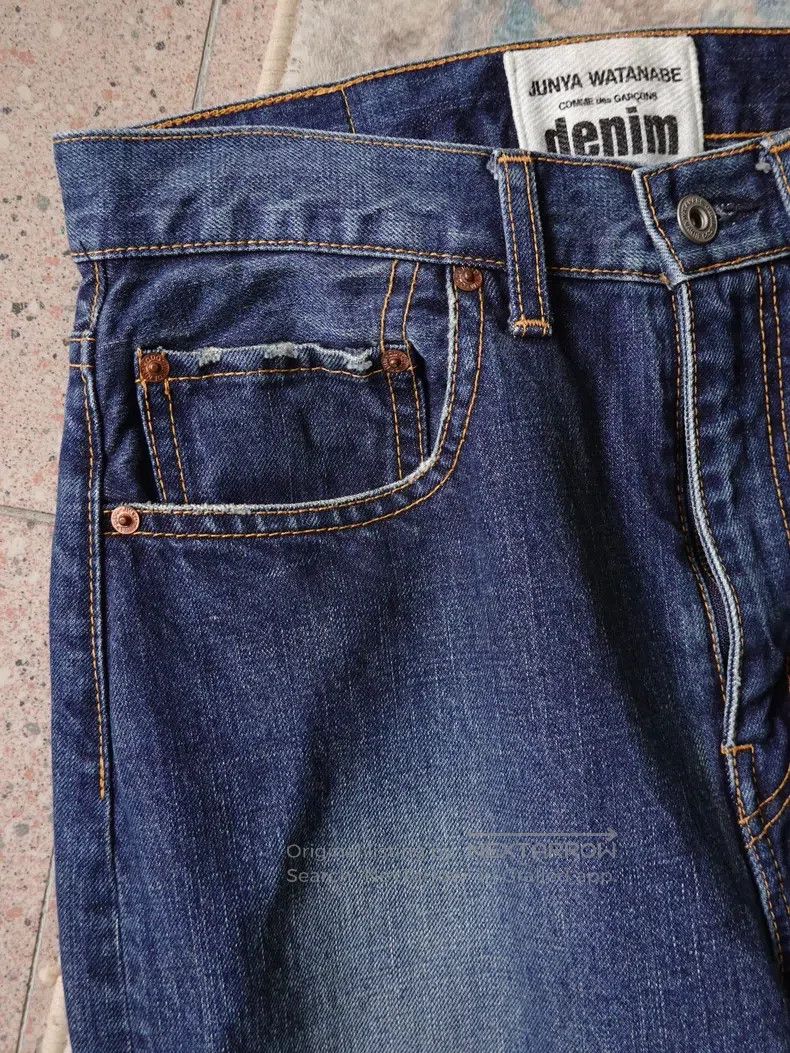 Junya Watanabe Junya Watanabe size XS Washed jeans Size 23" - 4 Thumbnail