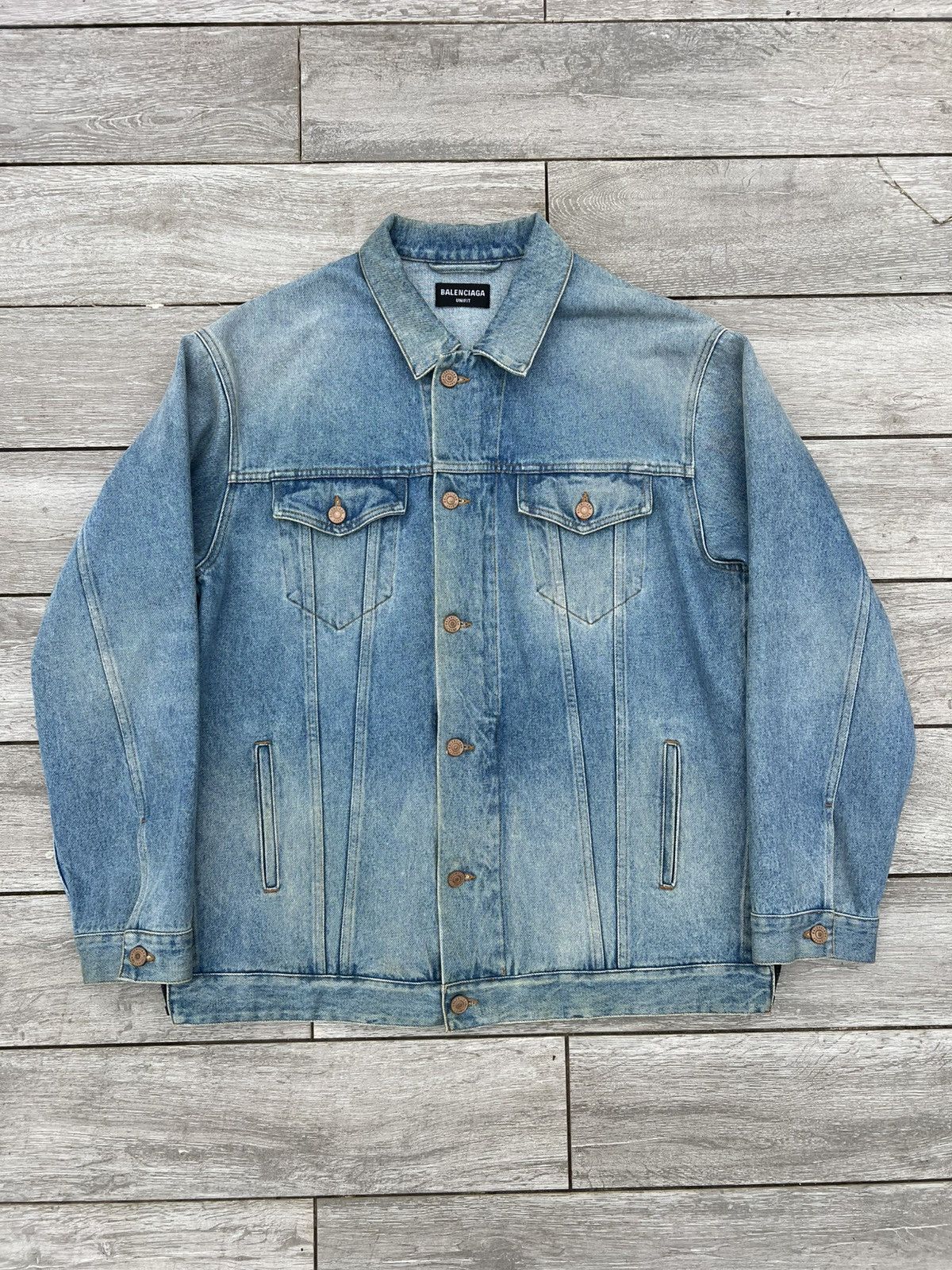Balenciaga Balenciaga denim jacket Size US XS / EU 42 / 0 - 1 Thumbnail
