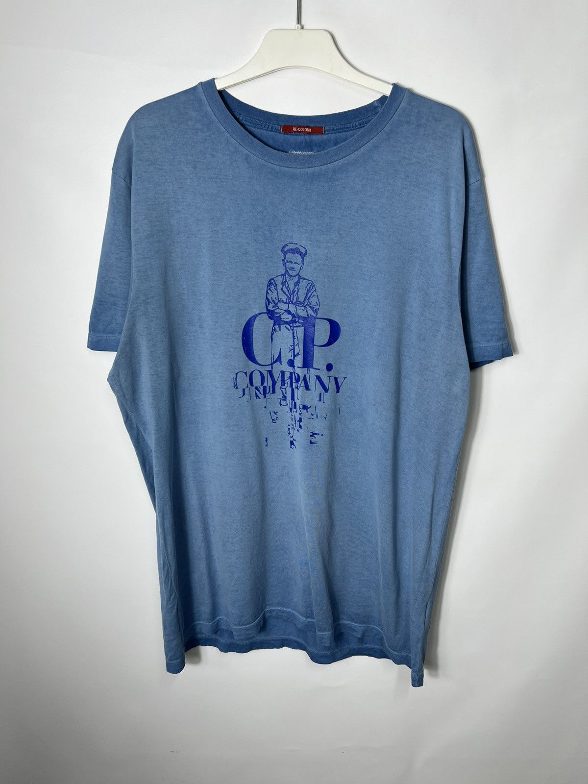 C.P. Company Vintage streetwear y2k C.P. Company Re-Colour logo t-shirt Size US L / EU 52-54 / 3 - 1 Thumbnail