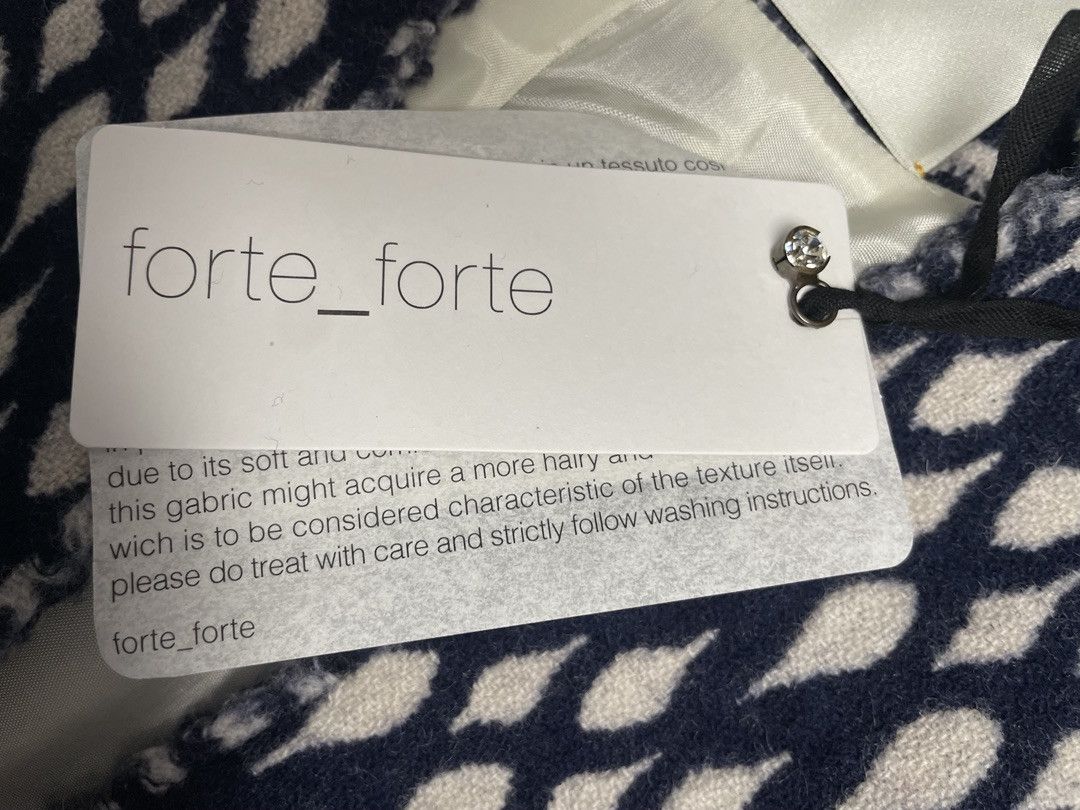 forte_forte FORTE FORTE Womens Graphic Print Coat Size XS / US 0-2 / IT 36-38 - 5 Thumbnail