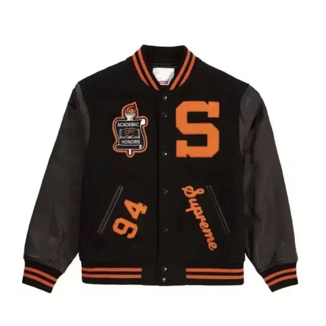 Supreme fw19 Team Varsity Jacket