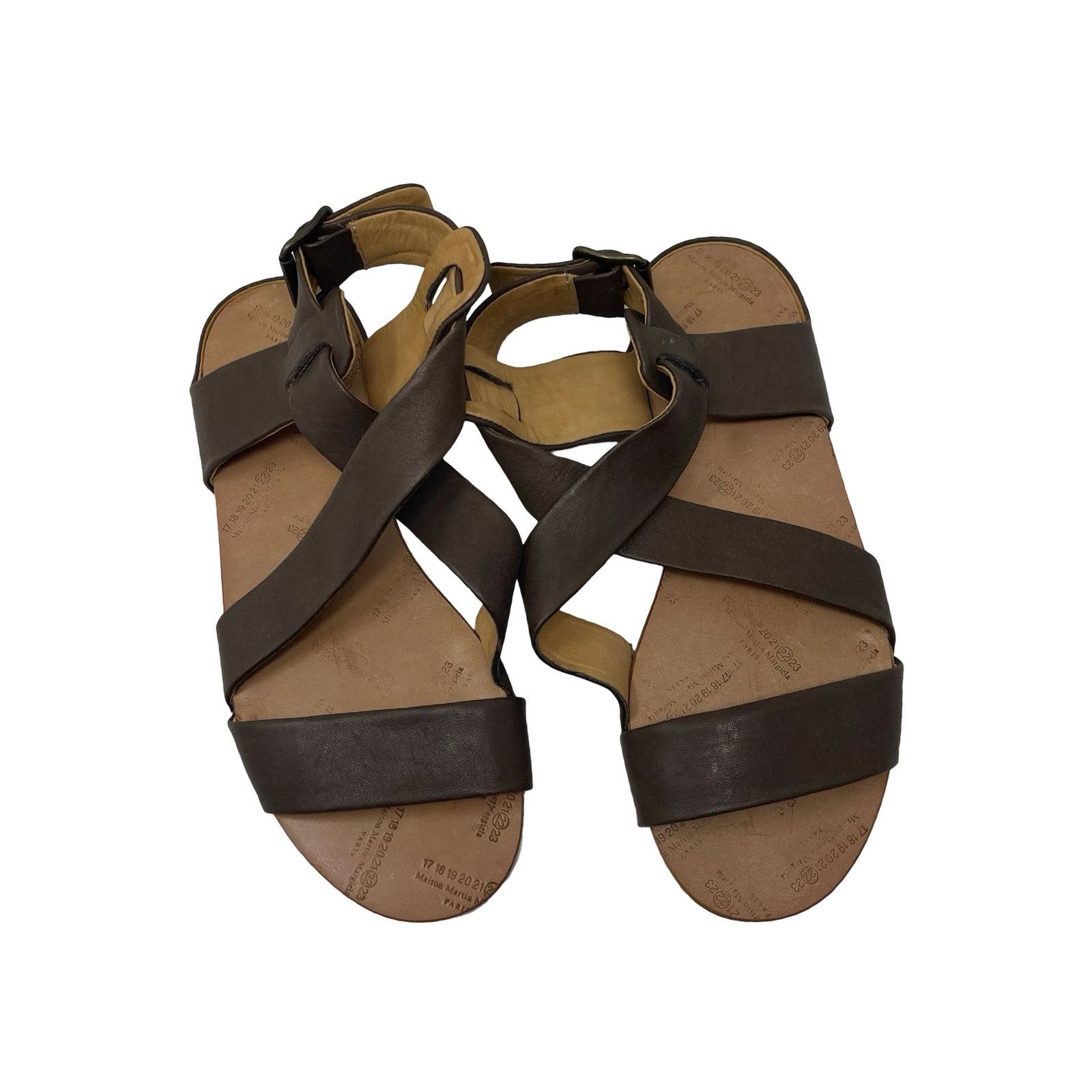 Maison Margiela MAISON MARTIN MARGIELA LINE 22 Criss-Cross Sandal 37 Size US 7 / IT 37 - 1 Thumbnail