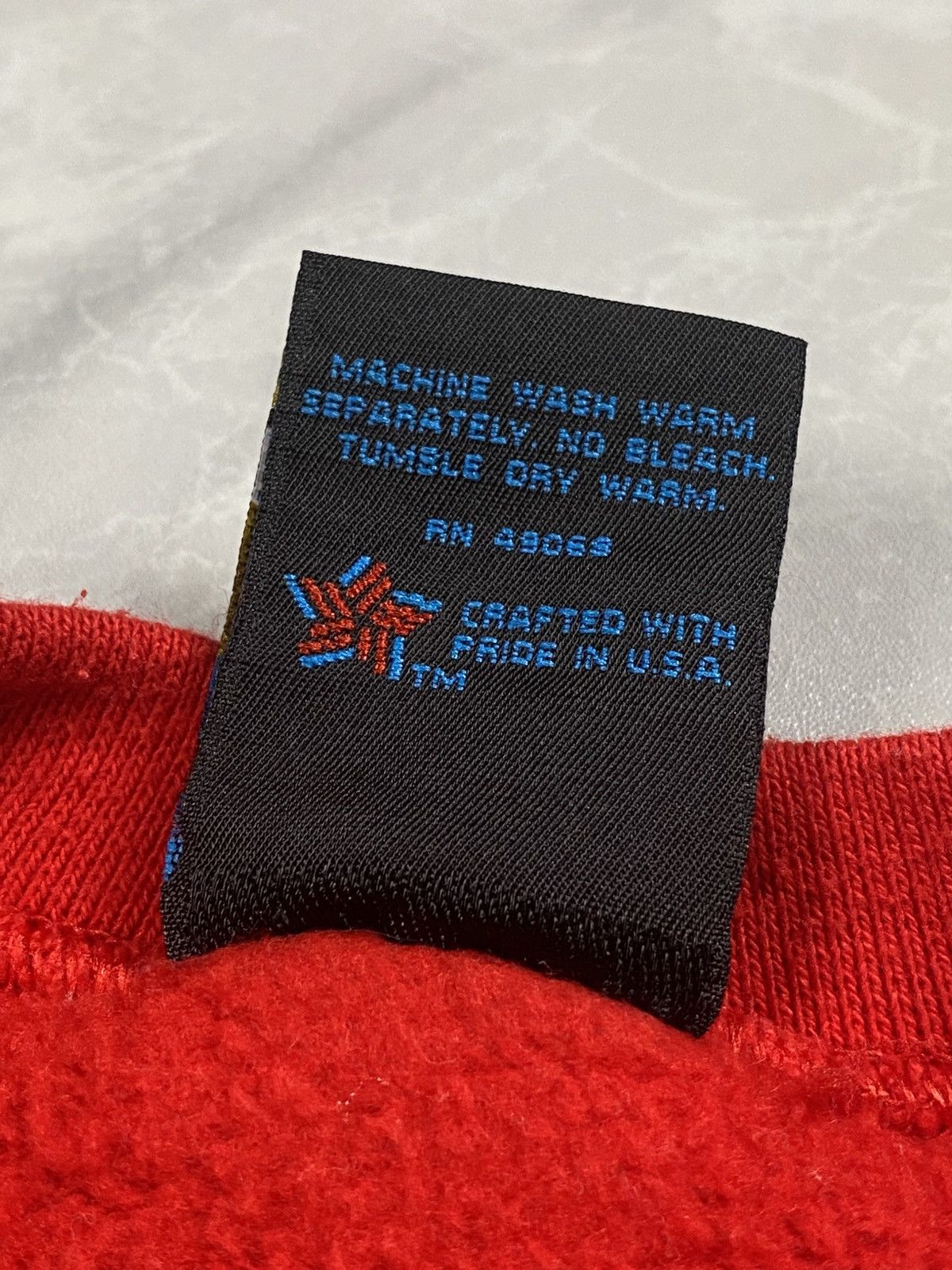 Soffe Vintage 1995 French American Exchange Crewneck Size US L / EU 52-54 / 3 - 5 Thumbnail