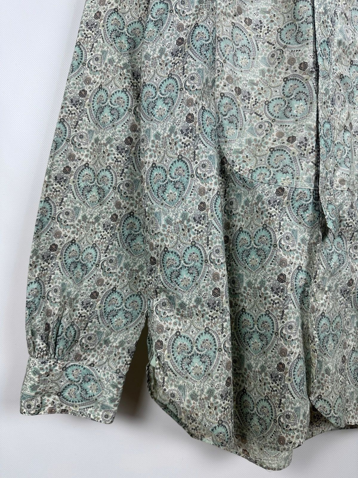 Junya Watanabe Comme des Garçons Junya Watanabe MAN Paisley Button Up Shirt Size US L / EU 52-54 / 3 - 9 Thumbnail