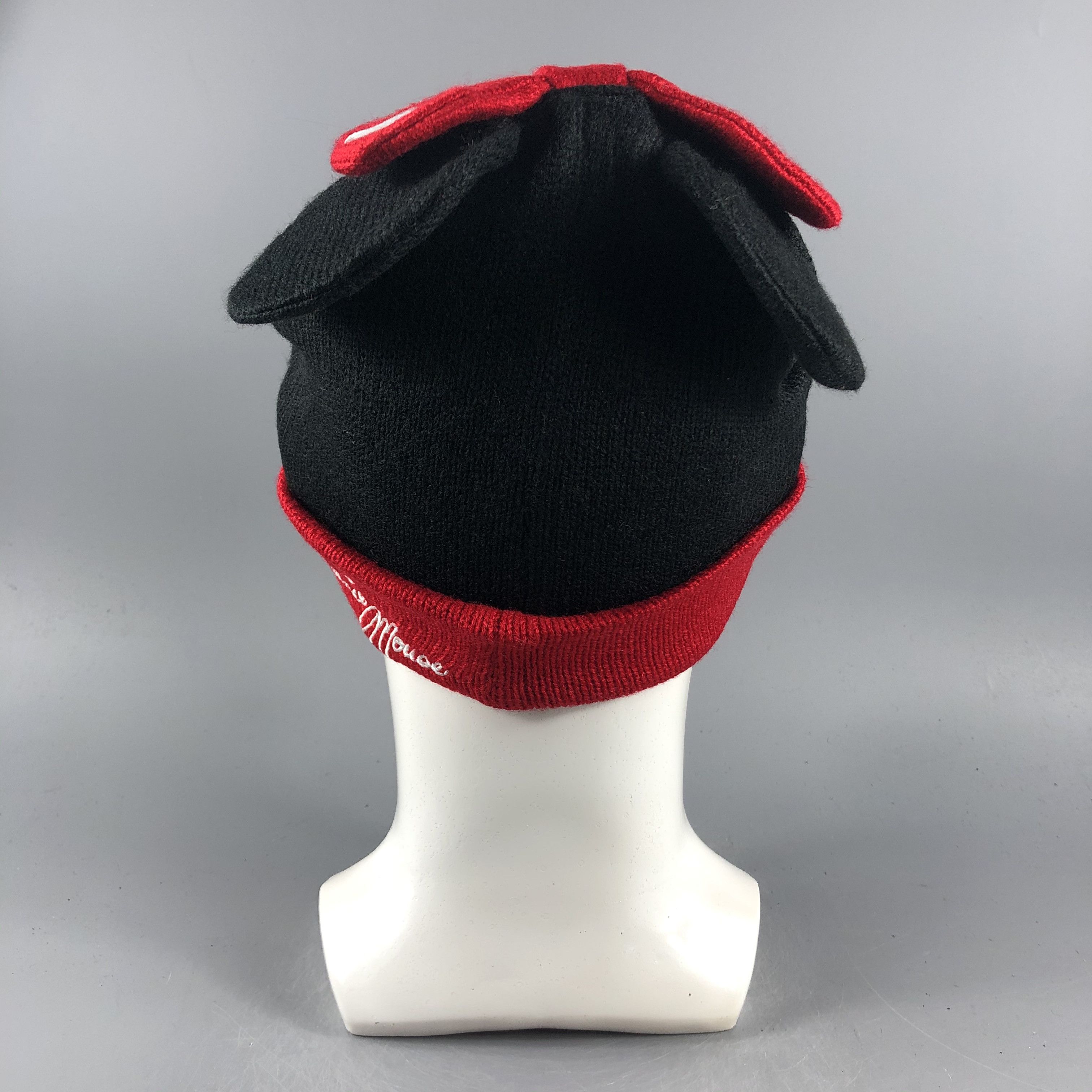 Disney × Vintage Womens Minnie Mouse Beanie Snow Hat Snow Cap -D058 Size ONE SIZE - 3 Thumbnail