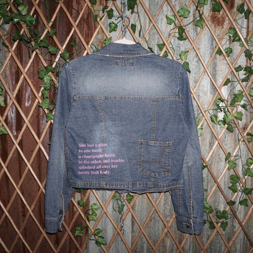 Vintage 6 - Vintage Y2K reworked 2000s ways of desire denim jacket Size M / US 6-8 / IT 42-44 - 3 Thumbnail