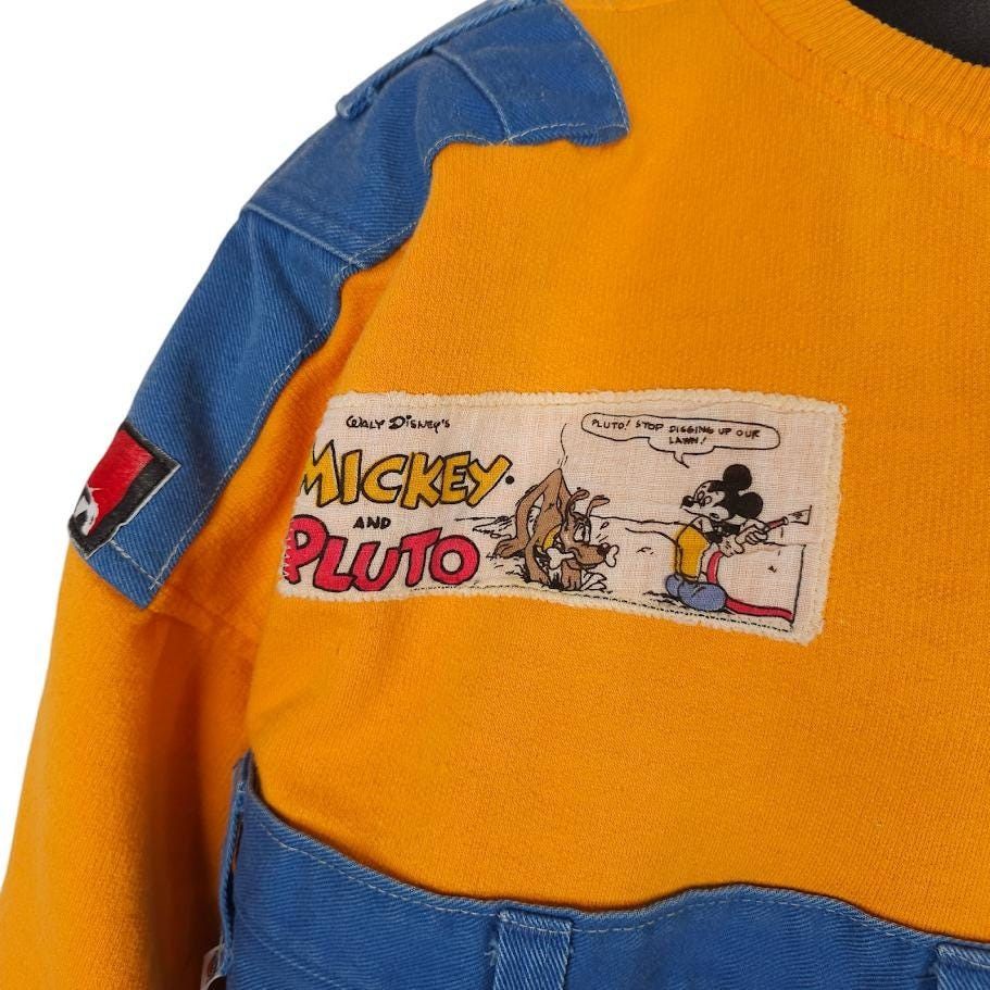 Vintage Vintage Disney Sweatshirt Womens Size Large Yellow 80s Size L / US 10 / IT 46 - 2 Thumbnail