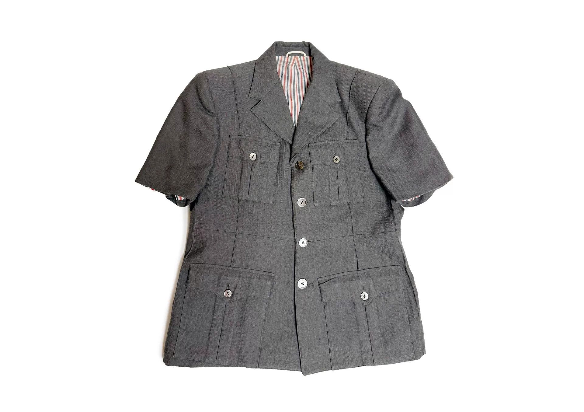 Thom Browne Thom Browne Limited Runway Military Jacket Size US M / EU 48-50 / 2 - 1 Thumbnail