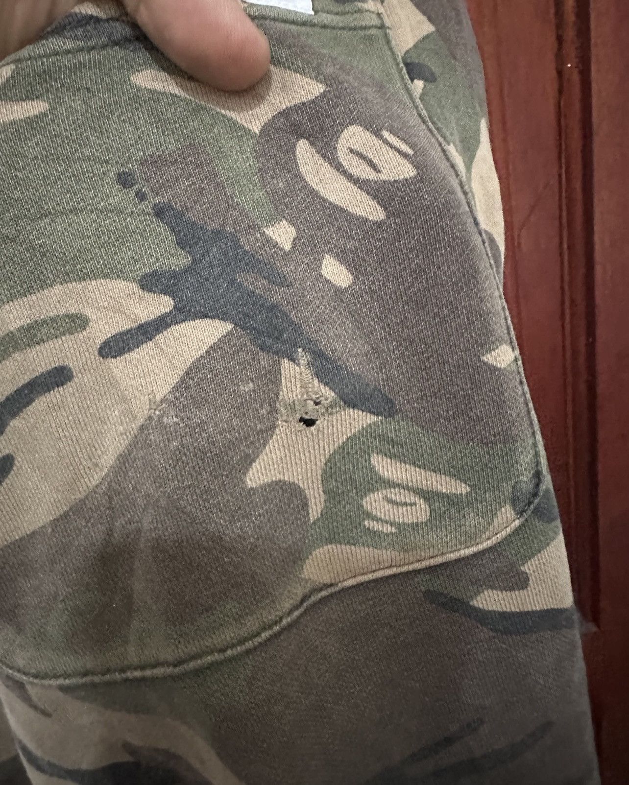 Aape Aape Camo Sweatpants A Bathing Ape Size US 30 / EU 46 - 4 Thumbnail