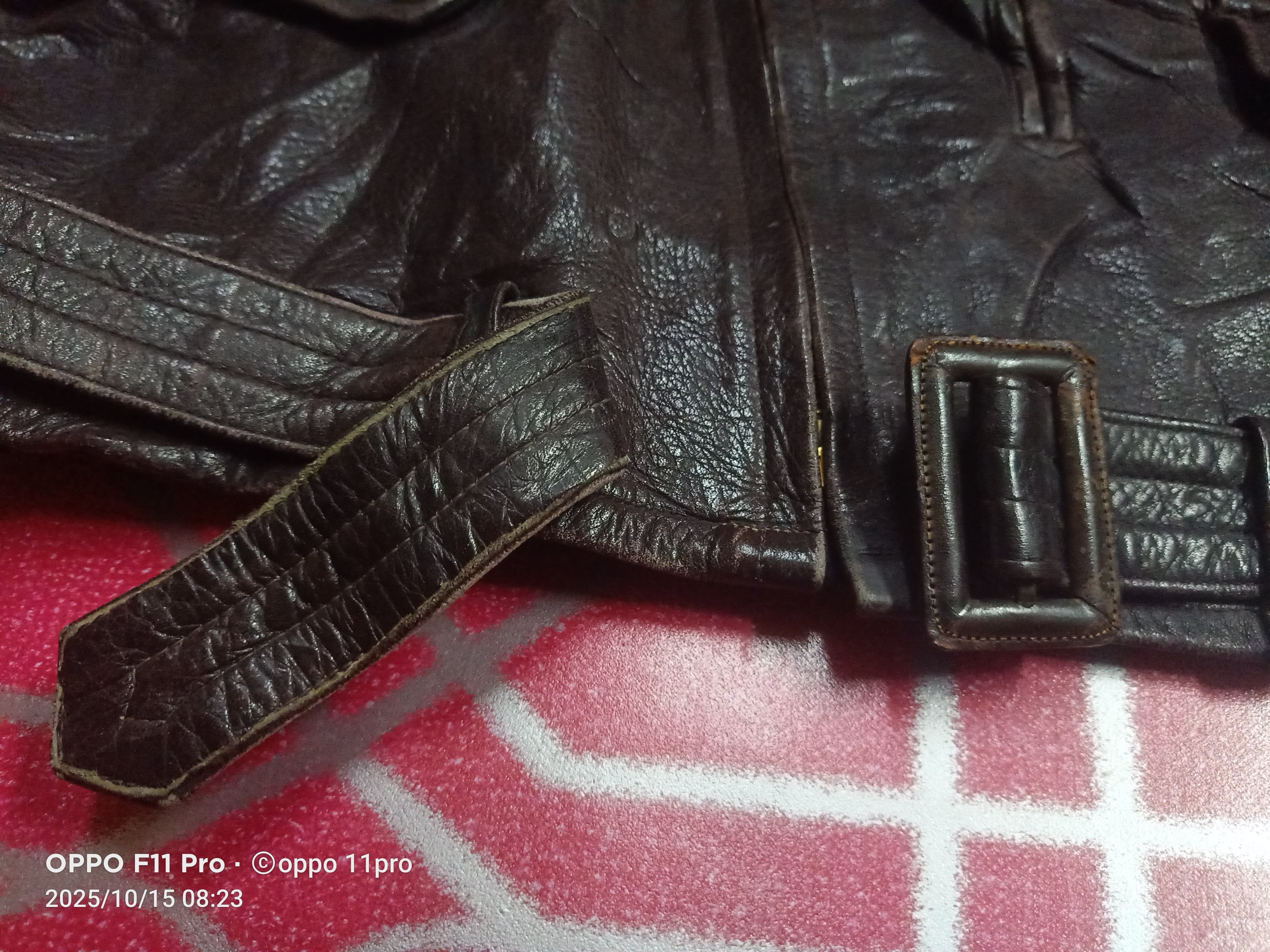 Other 🌟Hawks Jumper Leather Double Collar Jacket Men🌟 Size US L / EU 52-54 / 3 - 13 Thumbnail