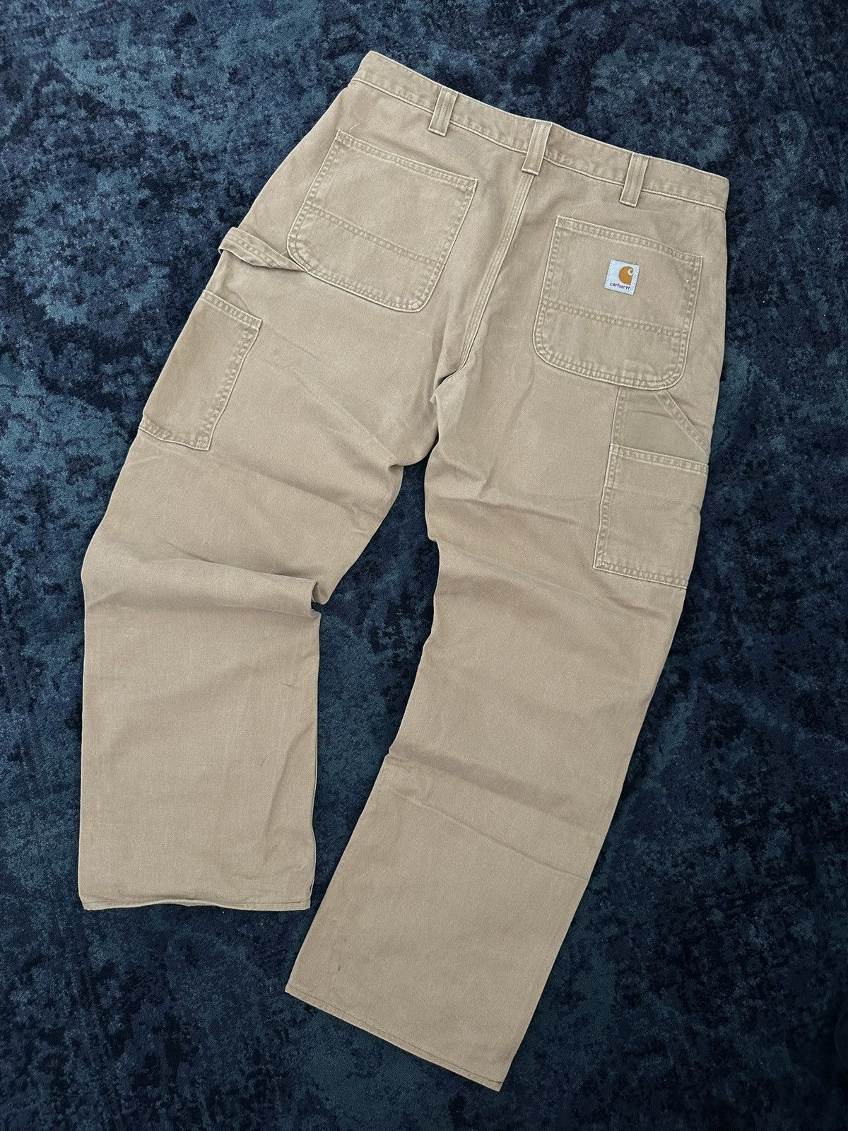 Carhartt Vintage 2000s Carhartt Double Knee Duck Canvas Pant Size US 34 / EU 50 - 3 Thumbnail