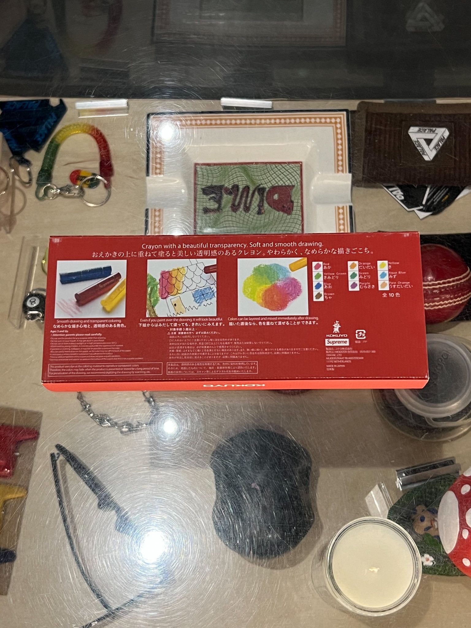 Supreme Supreme Kokuyo Translucent Crayons (Pack of 10) Multicolor Size ONE SIZE - 4 Thumbnail