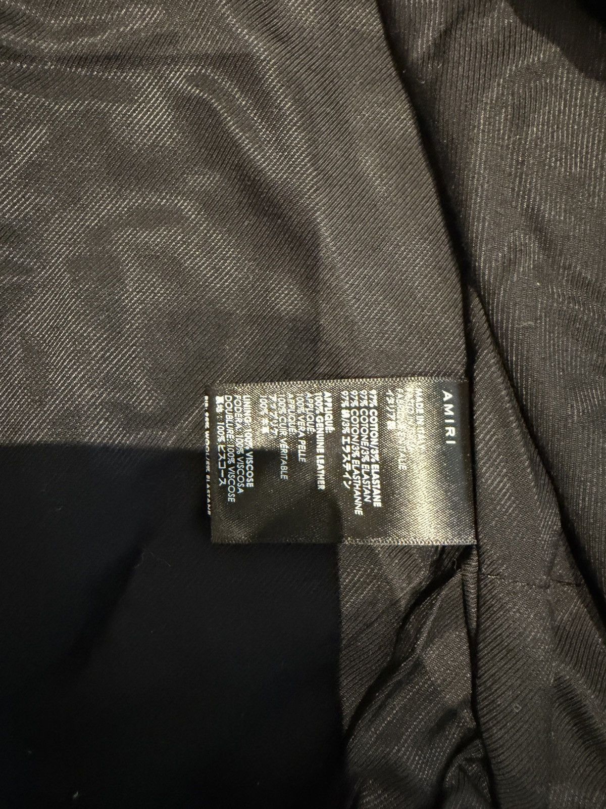 Amiri Amiri - woven baseball jacket Size US XL / EU 56 / 4 - 4 Thumbnail