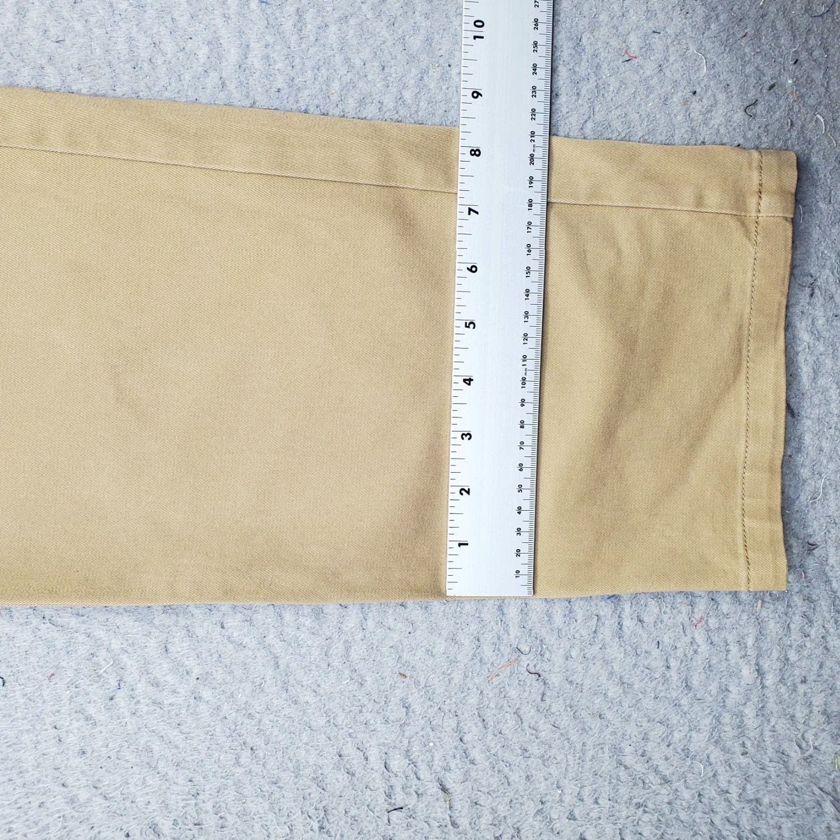 Dockers DOCKERS Mens Chino Pants 34 Tan 360 Flex Comfort Straight Leg Vintage: No Size US 34 / EU 50 - 5 Thumbnail