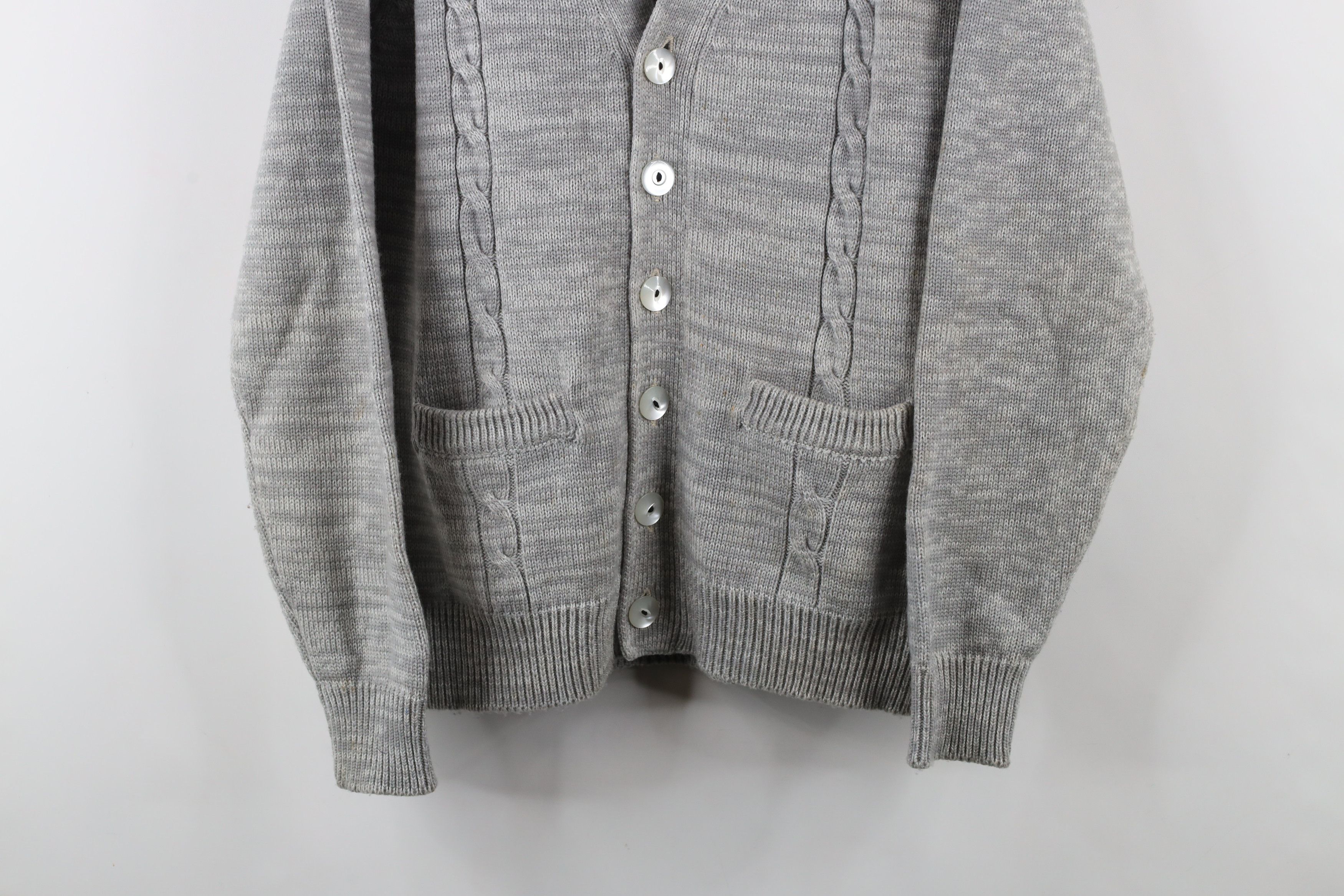 Vintage Vintage 50s 60s Rockabilly Cat Eye Button Cardigan Sweater Size US M / EU 48-50 / 2 - 3 Thumbnail