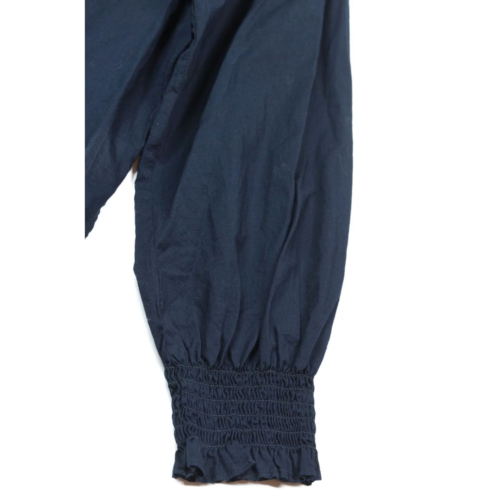 Veronica Beard VERONICA BEARD Calisto Ruffled Button-Front Shirt Womens Small Blue Long Sleeve Size S / US 4 / IT 40 - 5 Thumbnail