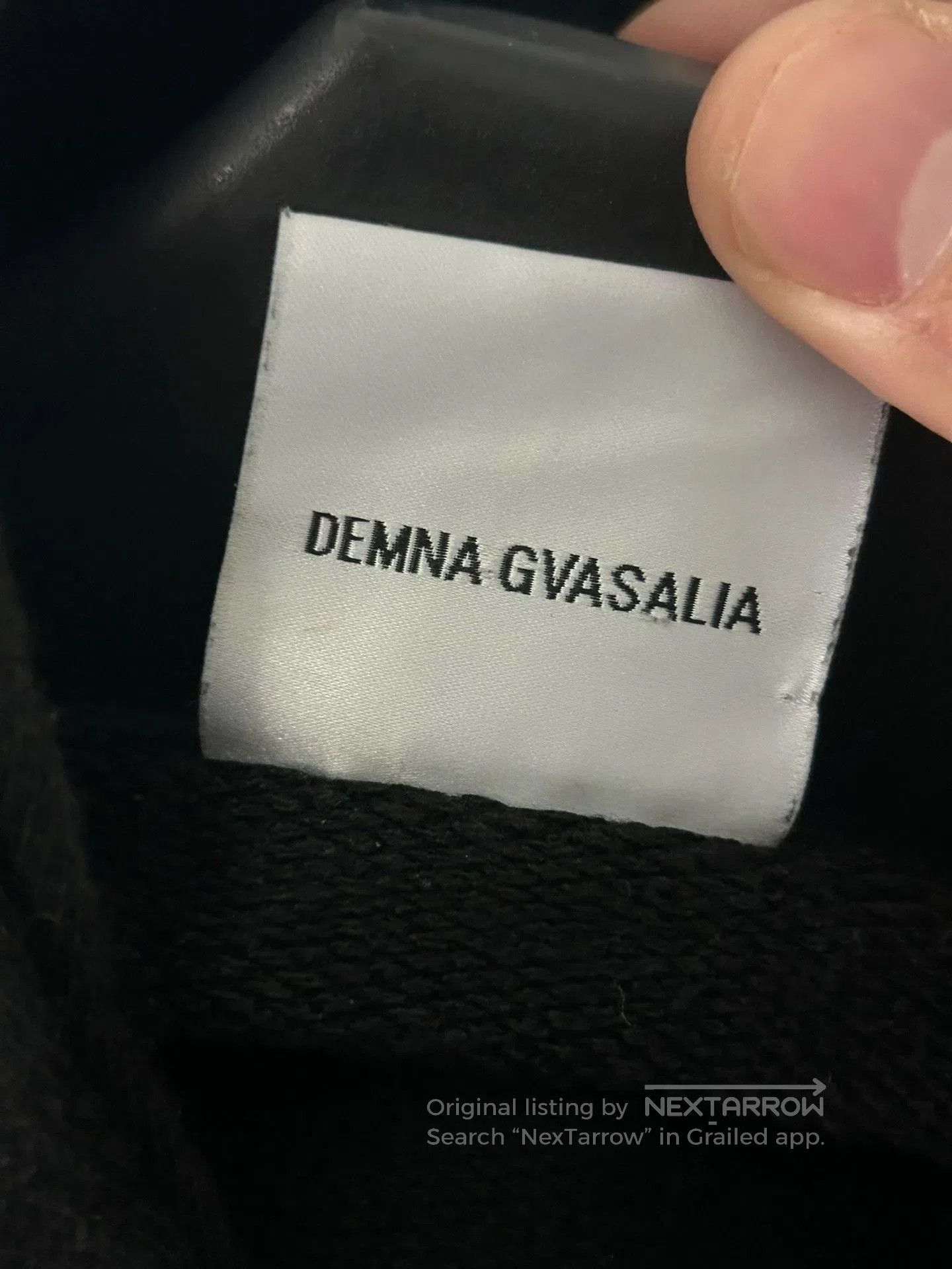Vetements Vetements Pentagram Slogan Black Hoodie. Size US L / EU 52-54 / 3 - 7 Thumbnail