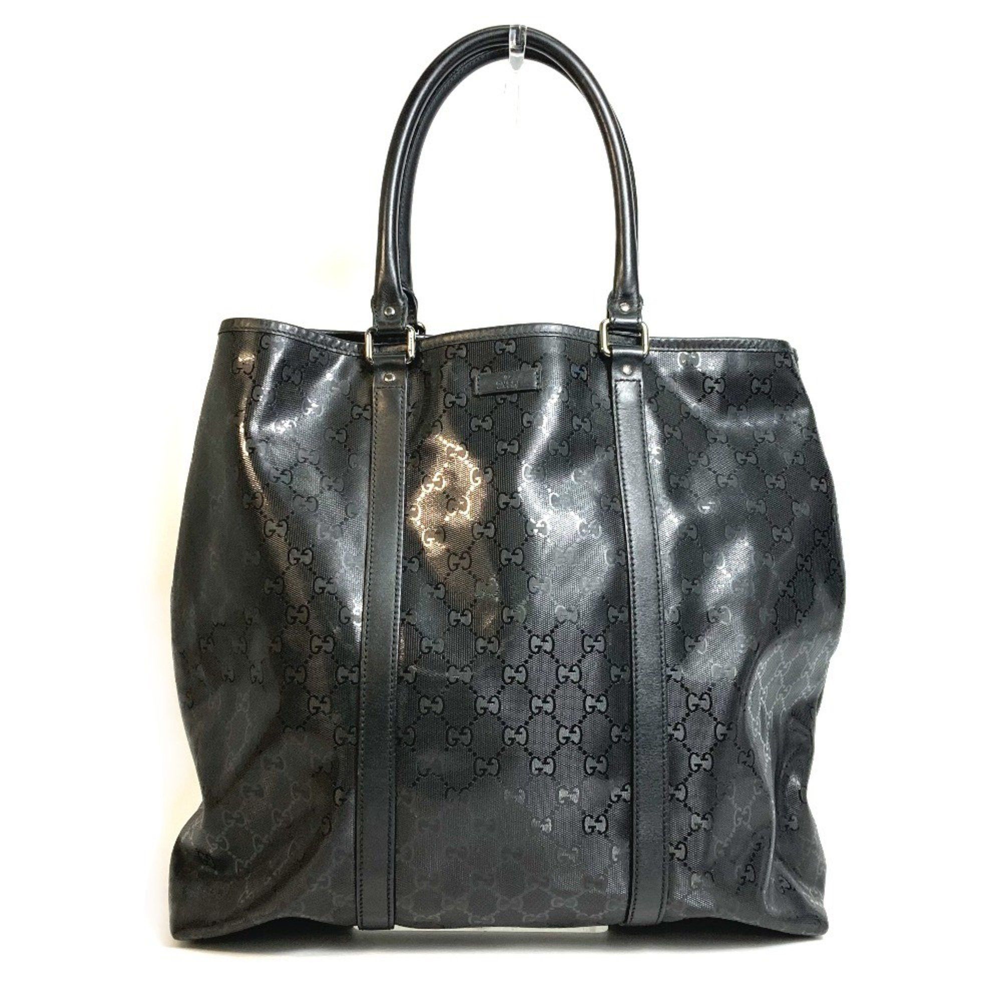 Gucci Gucci 223668 GG implementation Bag Tote Bag Black Size ONE SIZE - 1 Thumbnail
