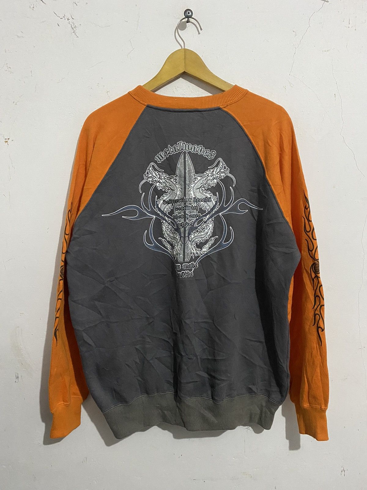 If Six Was Nine 💸BINDINGOFFER💸Brass Hitcer-Dragon Sweatshirt Ifsixwasnine Size US M / EU 48-50 / 2 - 1 Thumbnail