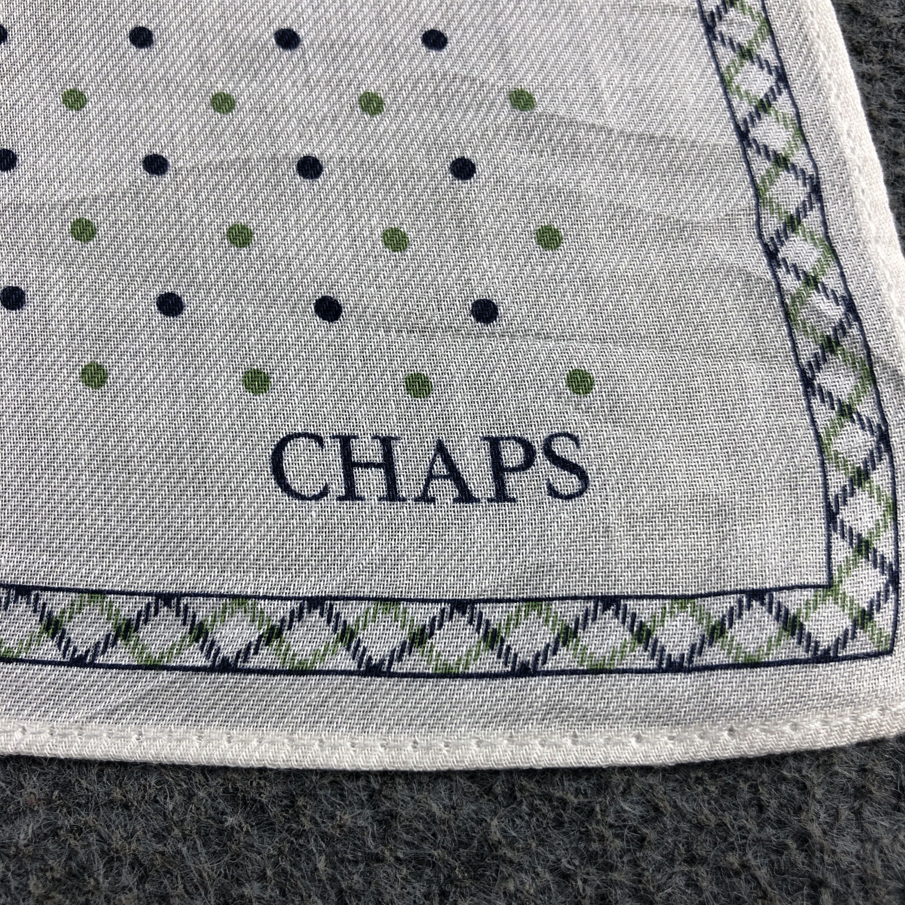 Chaps Ralph Lauren × Vintage Chaps Ralph Lauren Handkerchief Neckerchief Bandana H2644 Size ONE SIZE - 3 Thumbnail