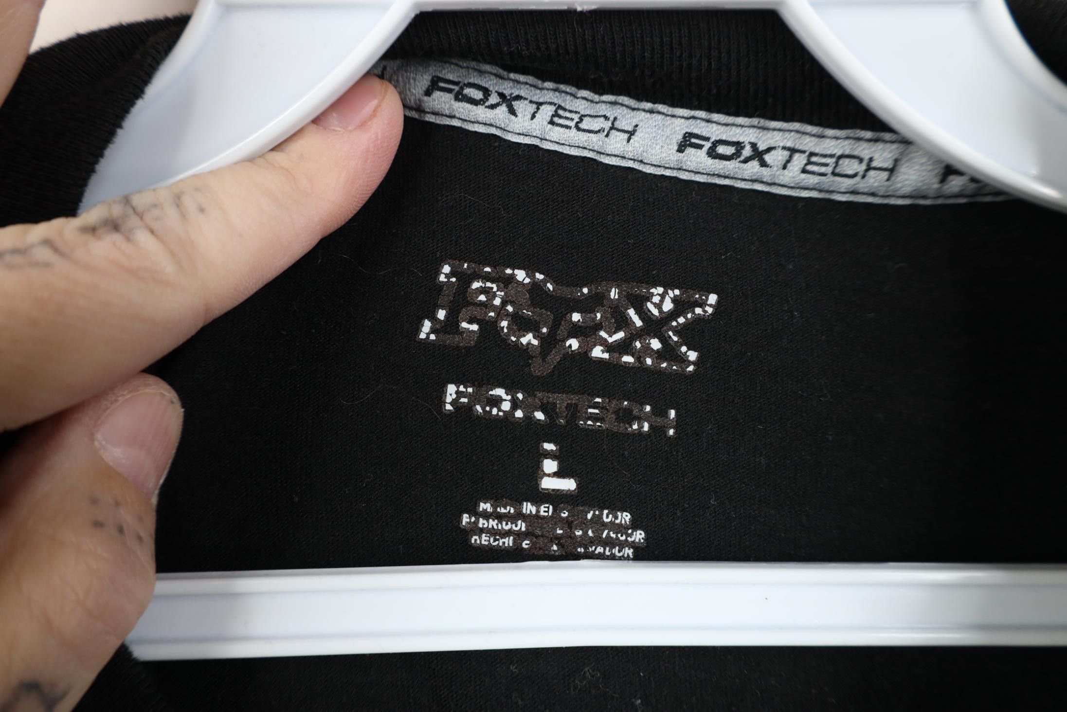 Fox Racing Y2K Fox Racing Lightning Tech Short Sleeve T-Shirt Black Size US L / EU 52-54 / 3 - 9 Thumbnail