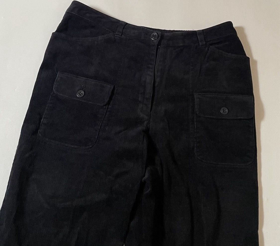 Yohji Yamamoto TAX FREE 🇺🇸 Yohji yamamoto y’saccs straight corduroy trousers Size US 29 - 2 Thumbnail
