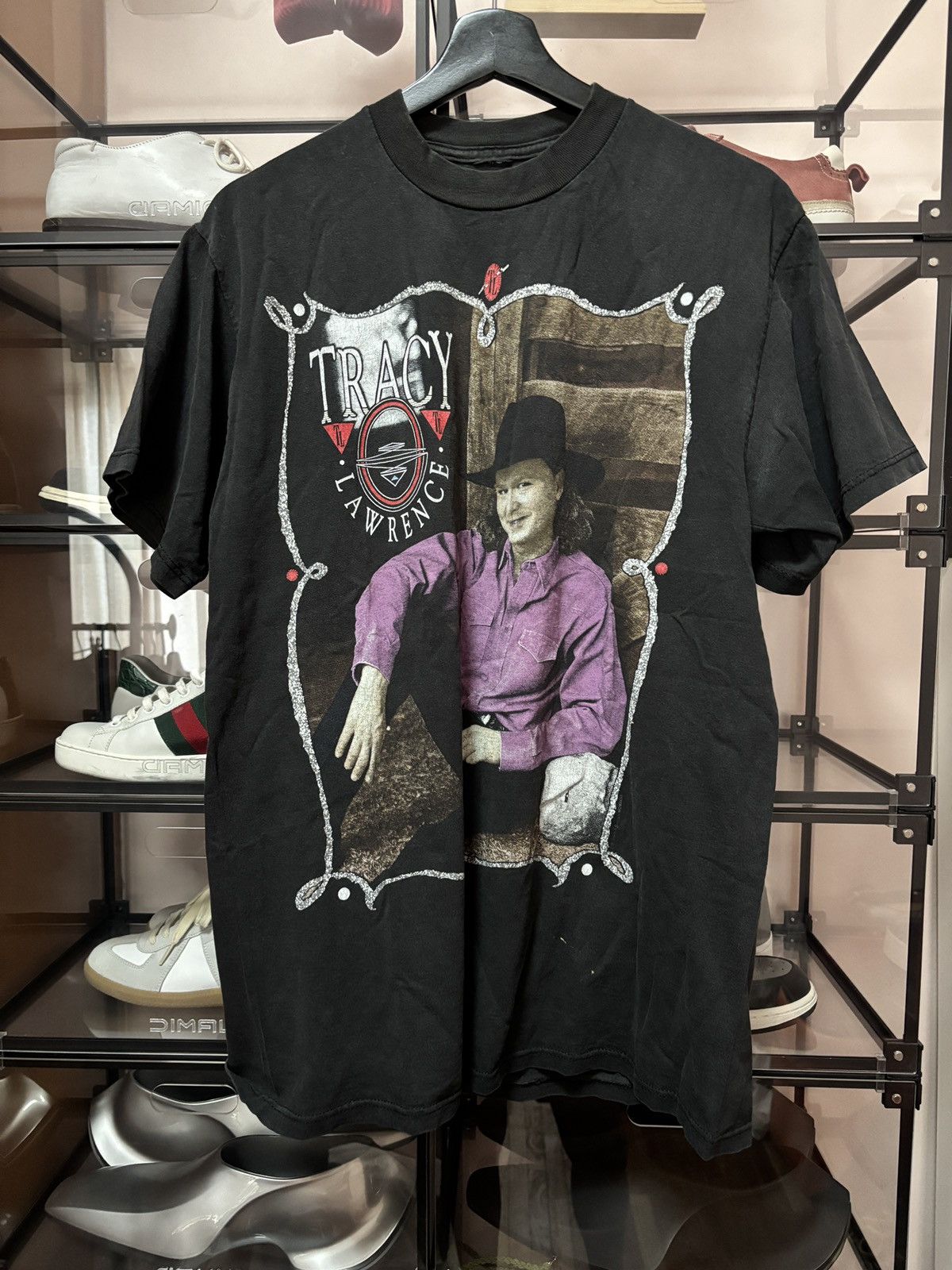Vintage Vintage Tracy Lawrence tshirt Size US XL / EU 56 / 4 - 1 Thumbnail