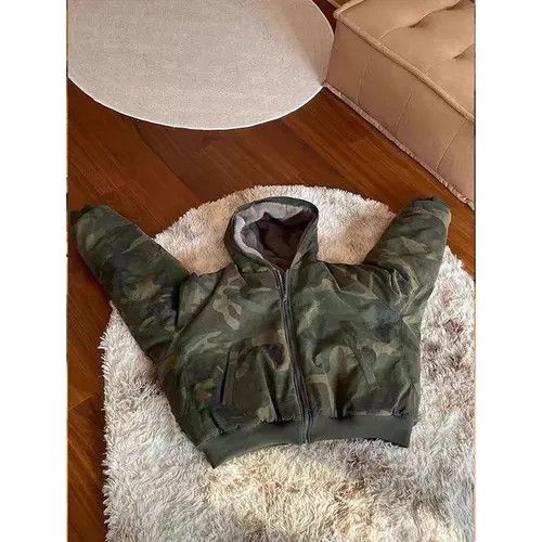 Japanese Brand Vintage Street Camouflage Hooded Warm XL Jacket Coat Size US XL / EU 56 / 4 - 6 Thumbnail