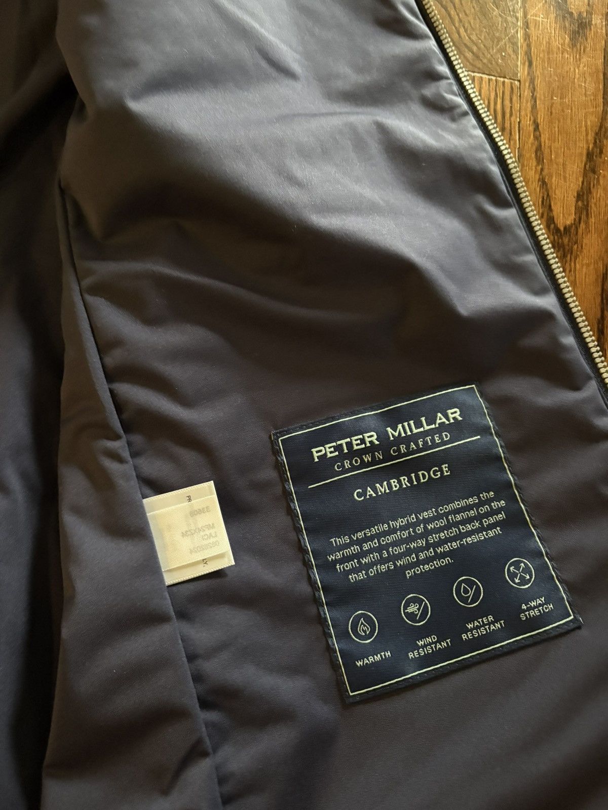 Peter Millar Peter Millar Crown Craft Cambridge Hybrid Wool Vest Med NWT Size US M / EU 48-50 / 2 - 4 Thumbnail