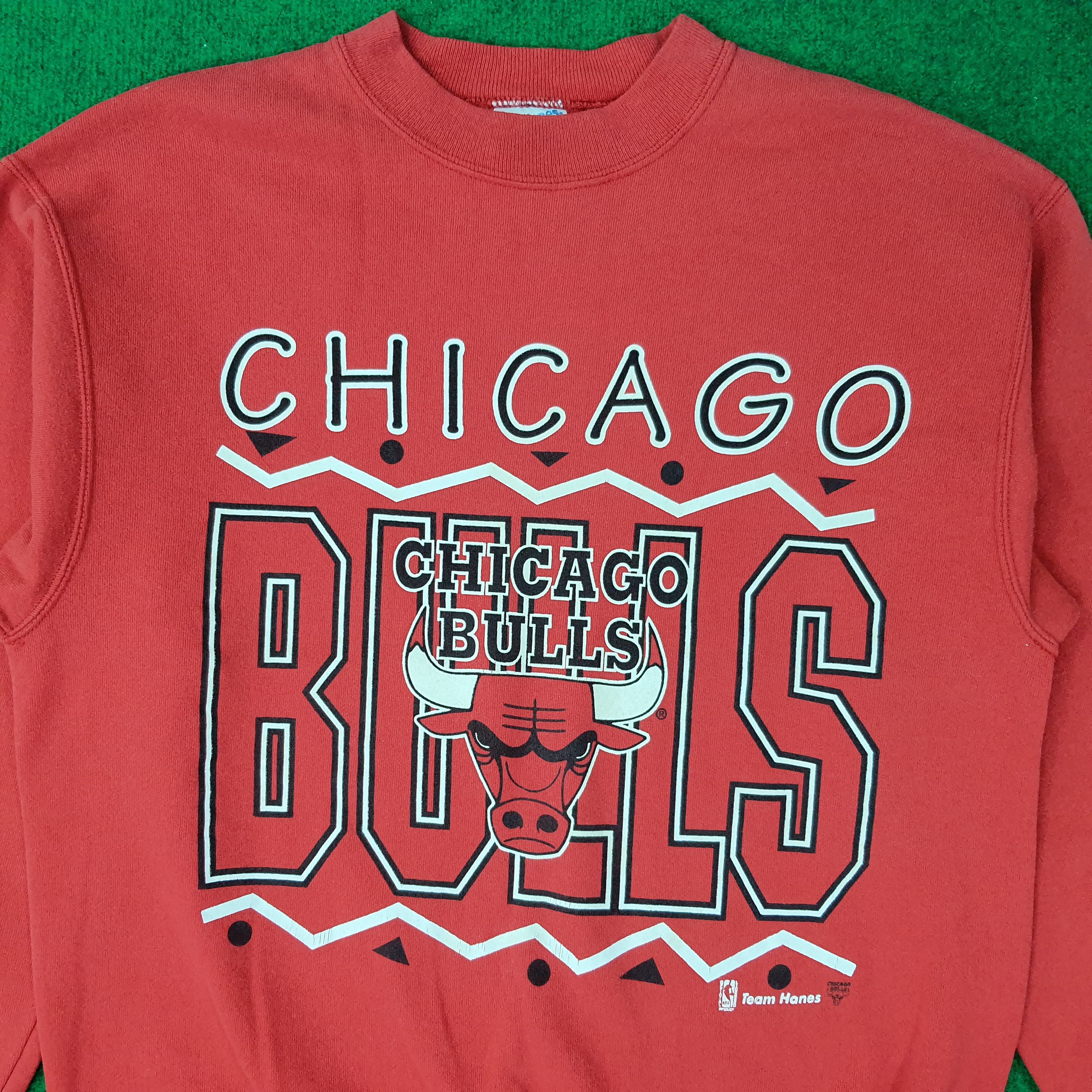 Hanes Vintage NBA Chicago Bulls Basket Ball Sweatshirt C260N17 Size US M / EU 48-50 / 2 - 2 Thumbnail