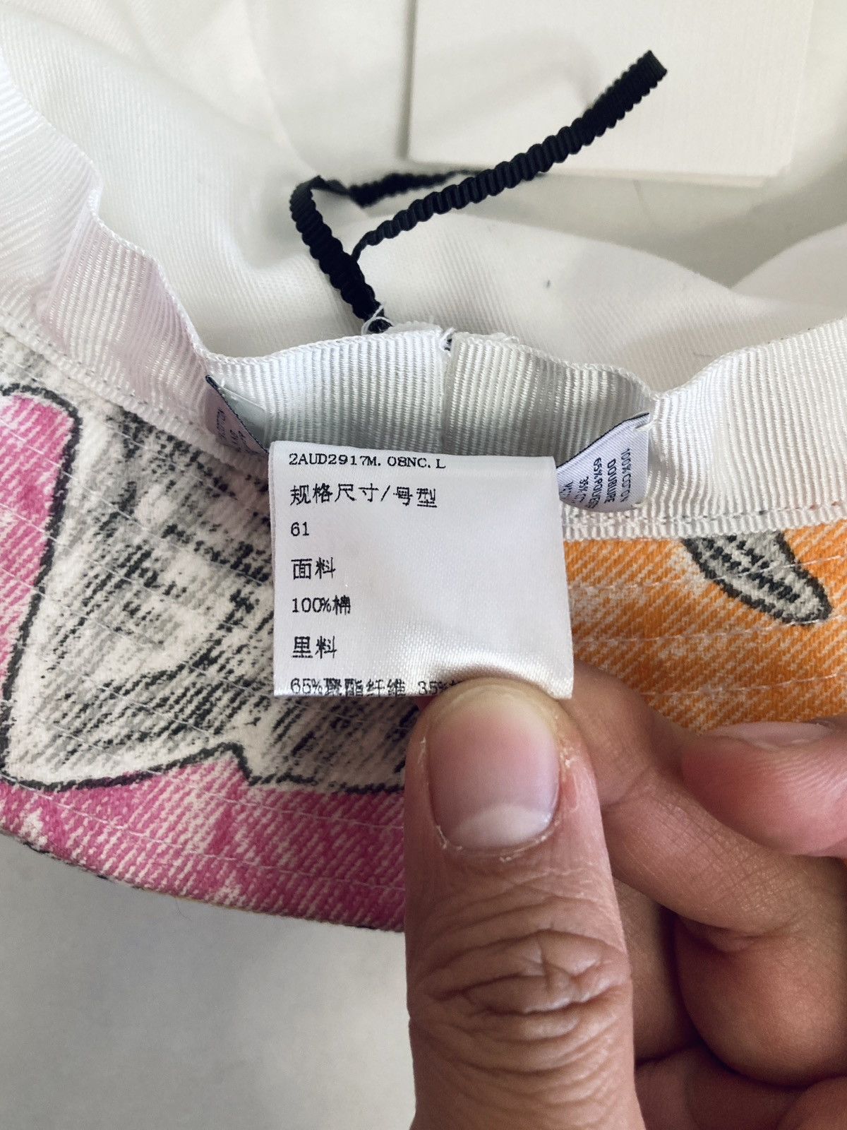 Celine CELINE BY HEDI SLIMANE 21SS RUNWAY BUCKET HAT Size ONE SIZE - 7 Thumbnail