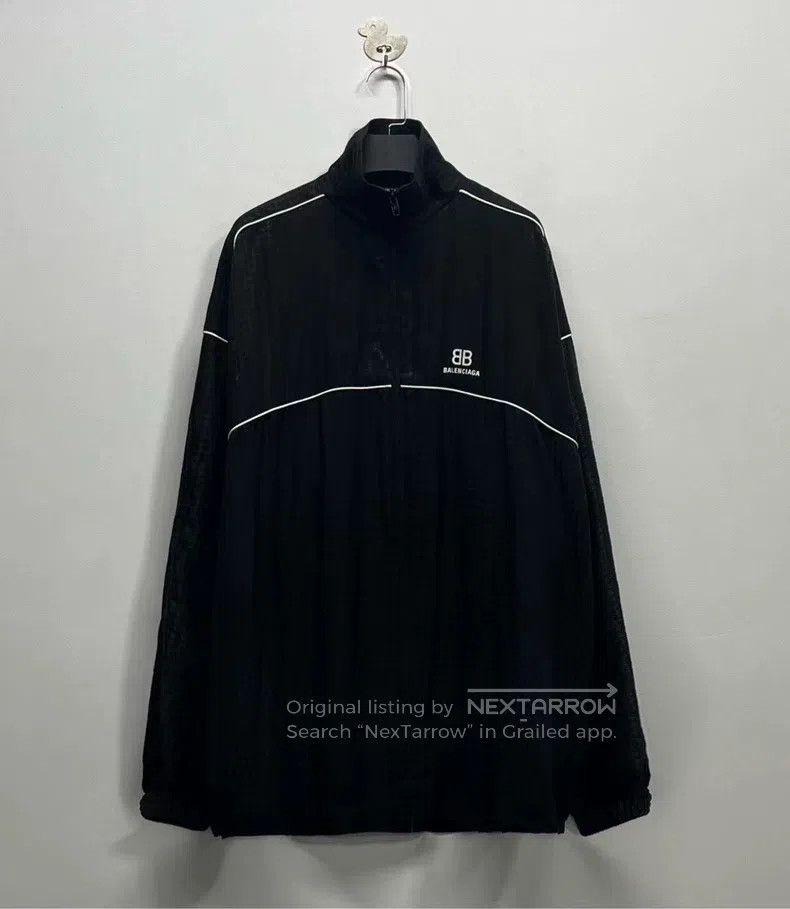 Balenciaga Balenciaga Black and White Double B Letter Hidden Pattern Size US S / EU 44-46 / 1 - 1 Thumbnail