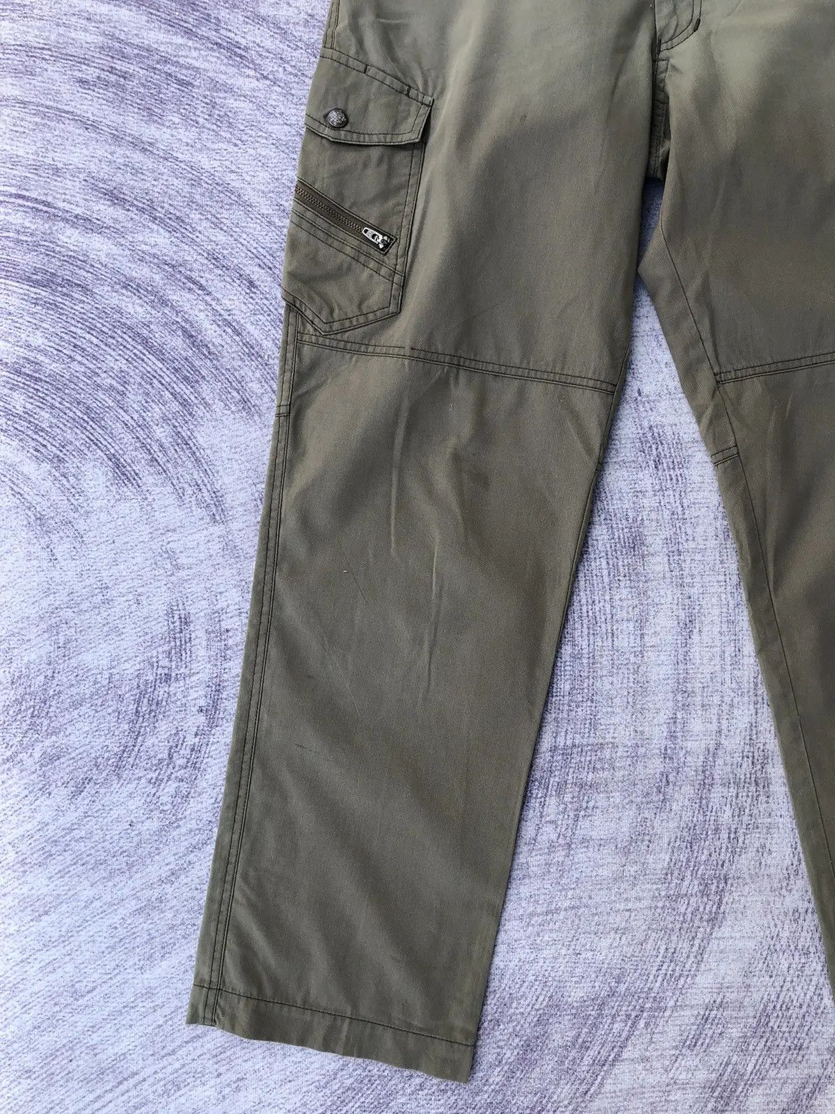 Japanese Brand Faded Cargo Jawin Multipocket Tactical Pants Size US 30 / EU 46 - 4 Thumbnail