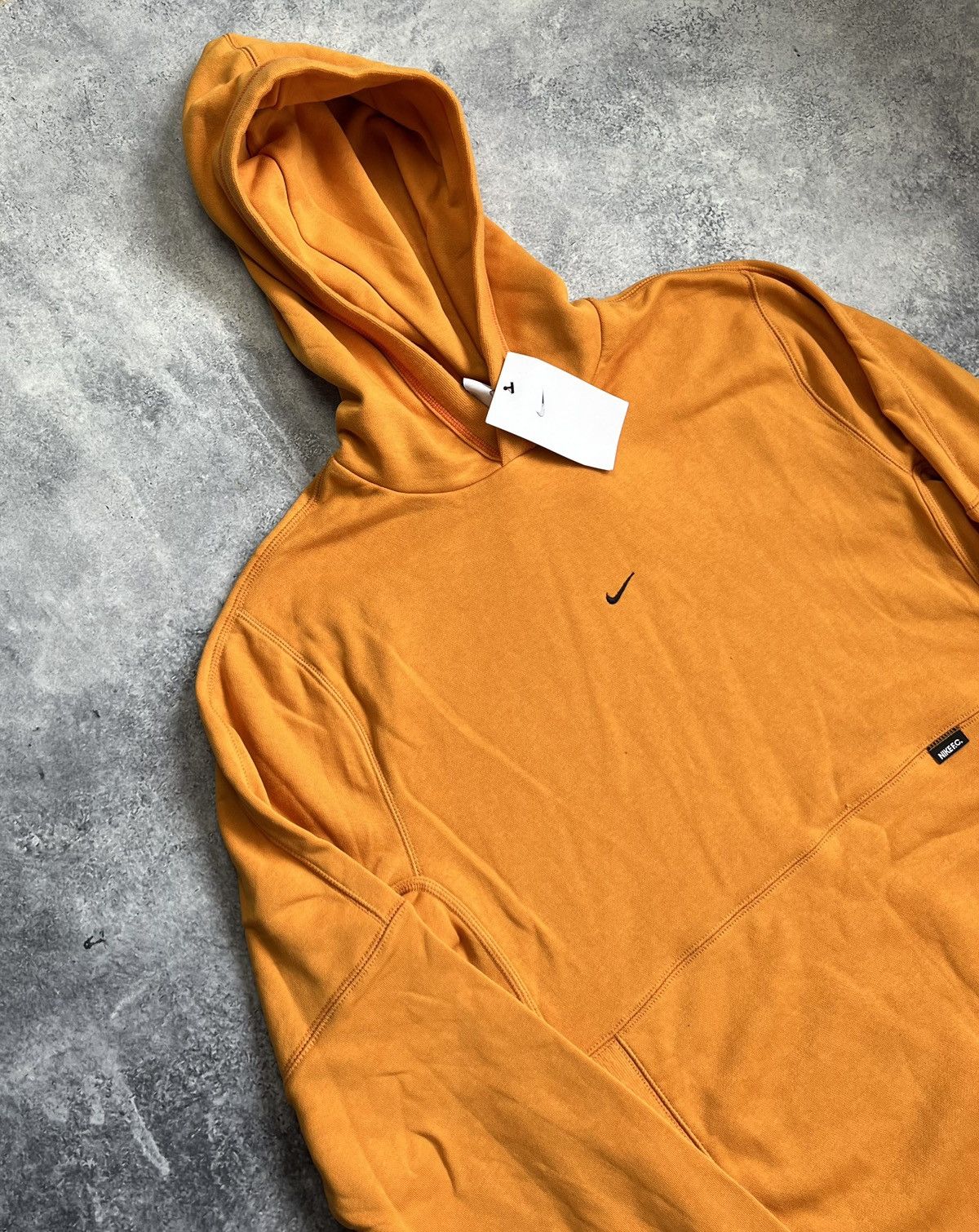 Nike Nike orange cotton & nylon hoodie Size US S / EU 44-46 / 1 - 2 Thumbnail