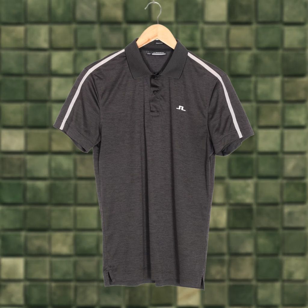 J.Lindeberg J.LINDEBERG Golf Polo Shirt Men S Grey Regular Fit Short Sleeve FLINN VR3968 Size US S / EU 44-46 / 1 - 1 Thumbnail