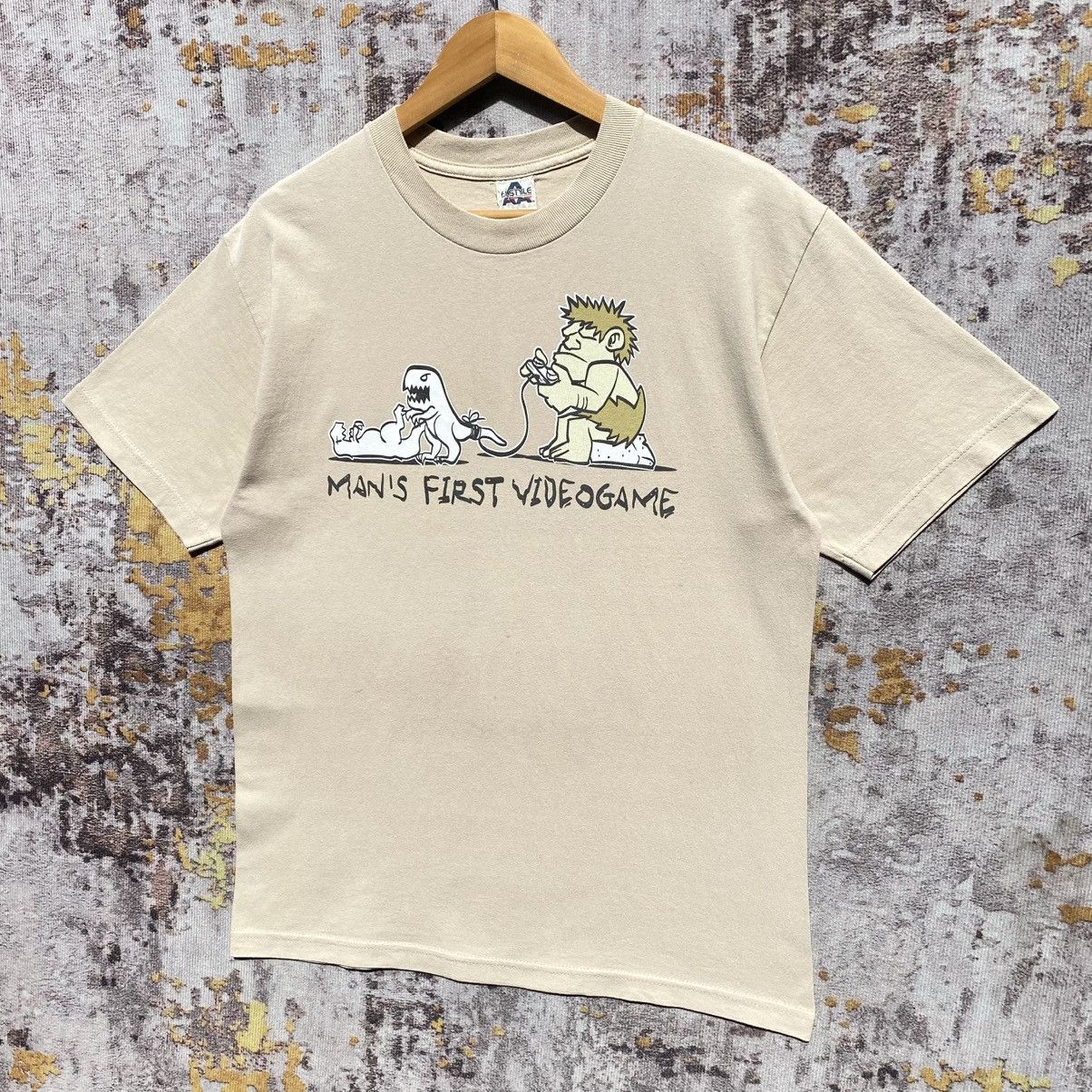 The Game Vintage Man’s First Video Game Shirt Size US M / EU 48-50 / 2 - 3 Thumbnail
