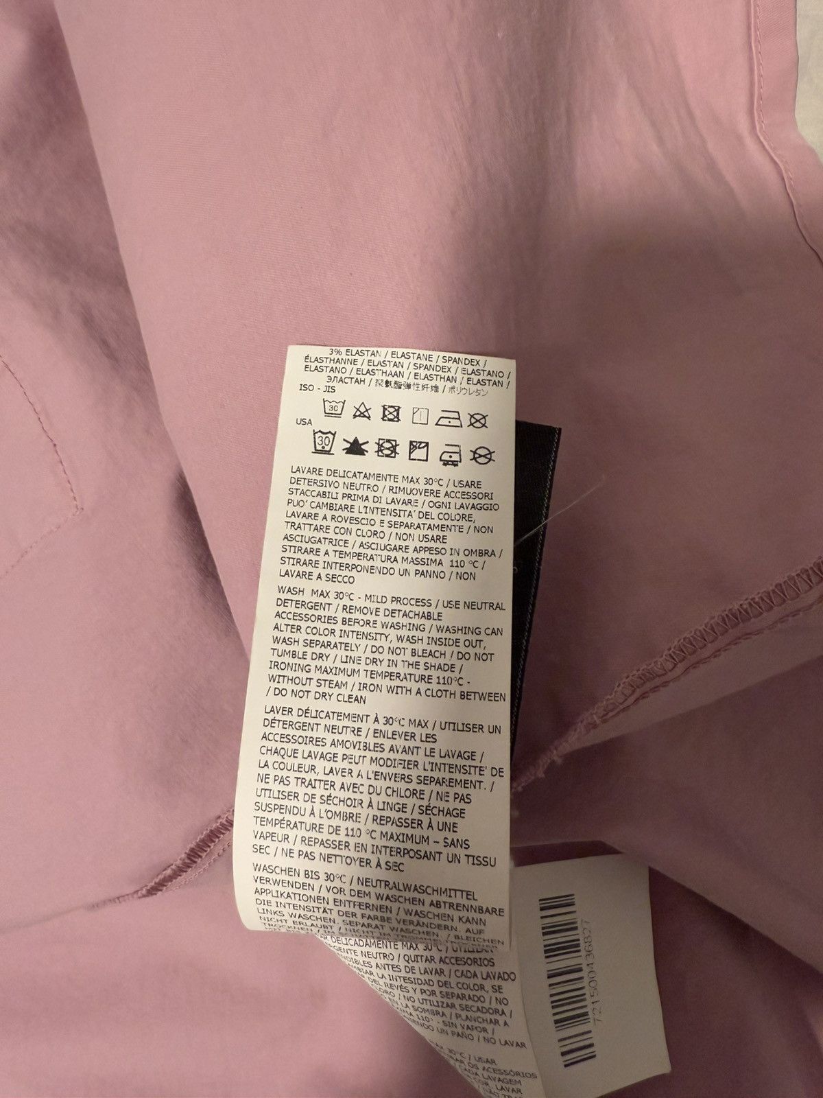 Stone Island Pink Stone Island Overshirt Size US M / EU 48-50 / 2 - 8 Thumbnail