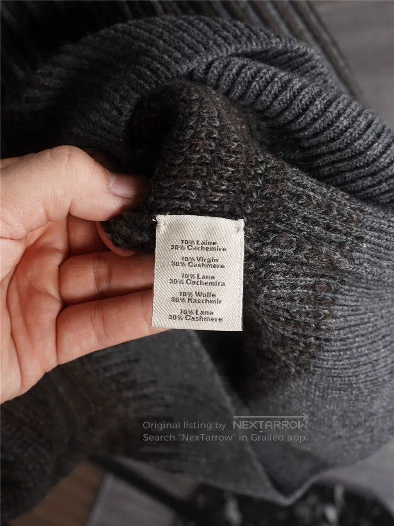 Hermes Hermes High Neck Thick Cashmere Sweater Size US L / EU 52-54 / 3 - 9 Thumbnail