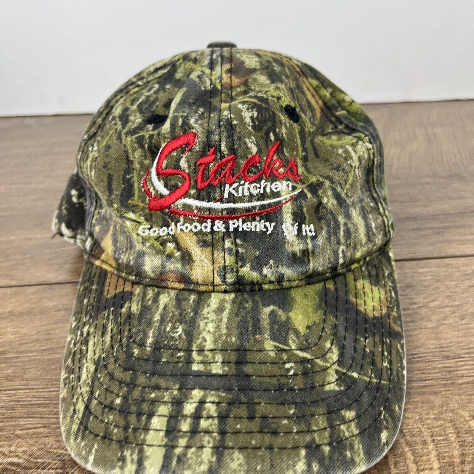 Other Stacks Kitchen Camo Hat Stacks Green Hat Adjustable Adult Si Size ONE SIZE - 5 Thumbnail