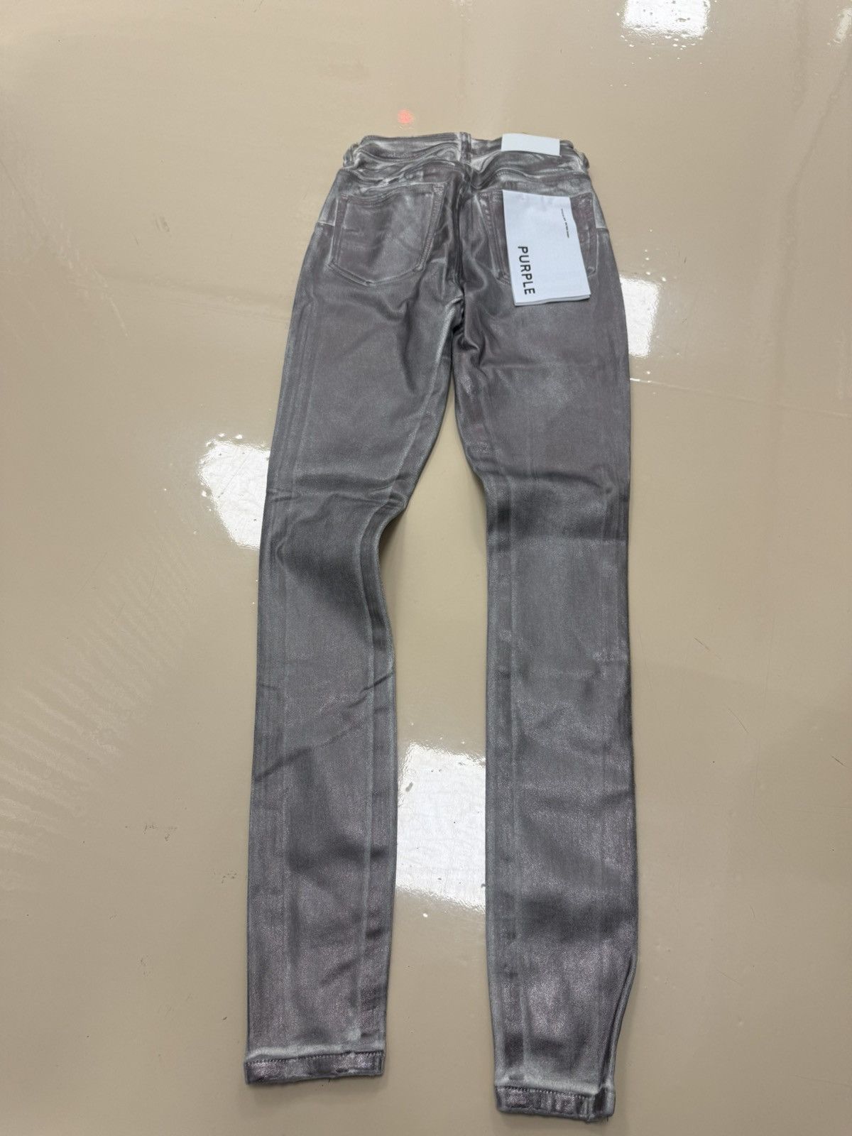 Other Purple Brand Skinny Sateen Jeans Size 26" / US 2 / IT 38 - 4 Thumbnail