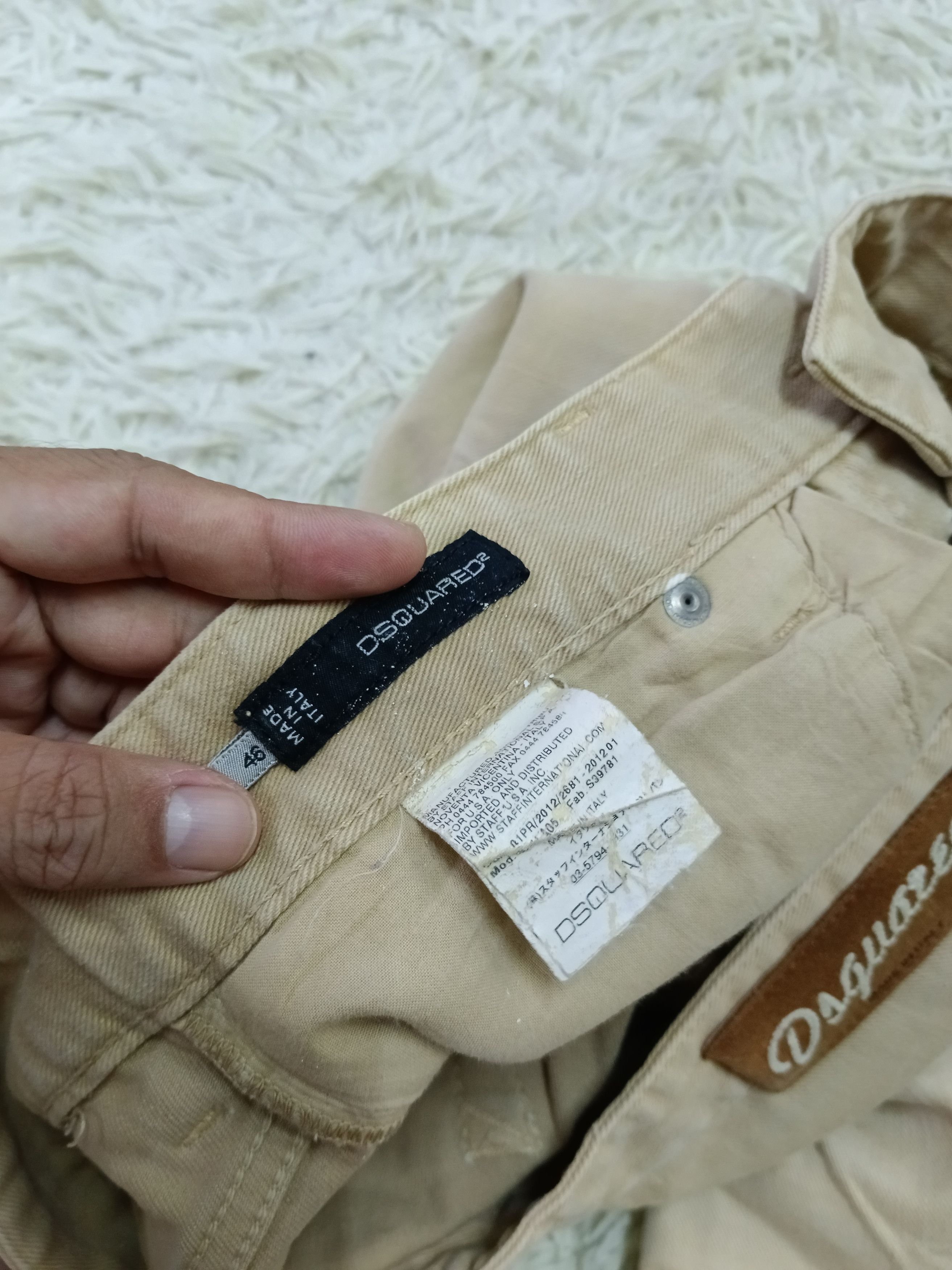 Dsquared2 DSQUARED DISTRESSED DENIM PANTS Size US 31 - 11 Thumbnail