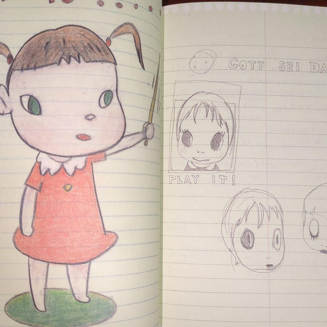 Vintage Nara Yoshitomo Nara Note Art book Size ONE SIZE - 2 Thumbnail