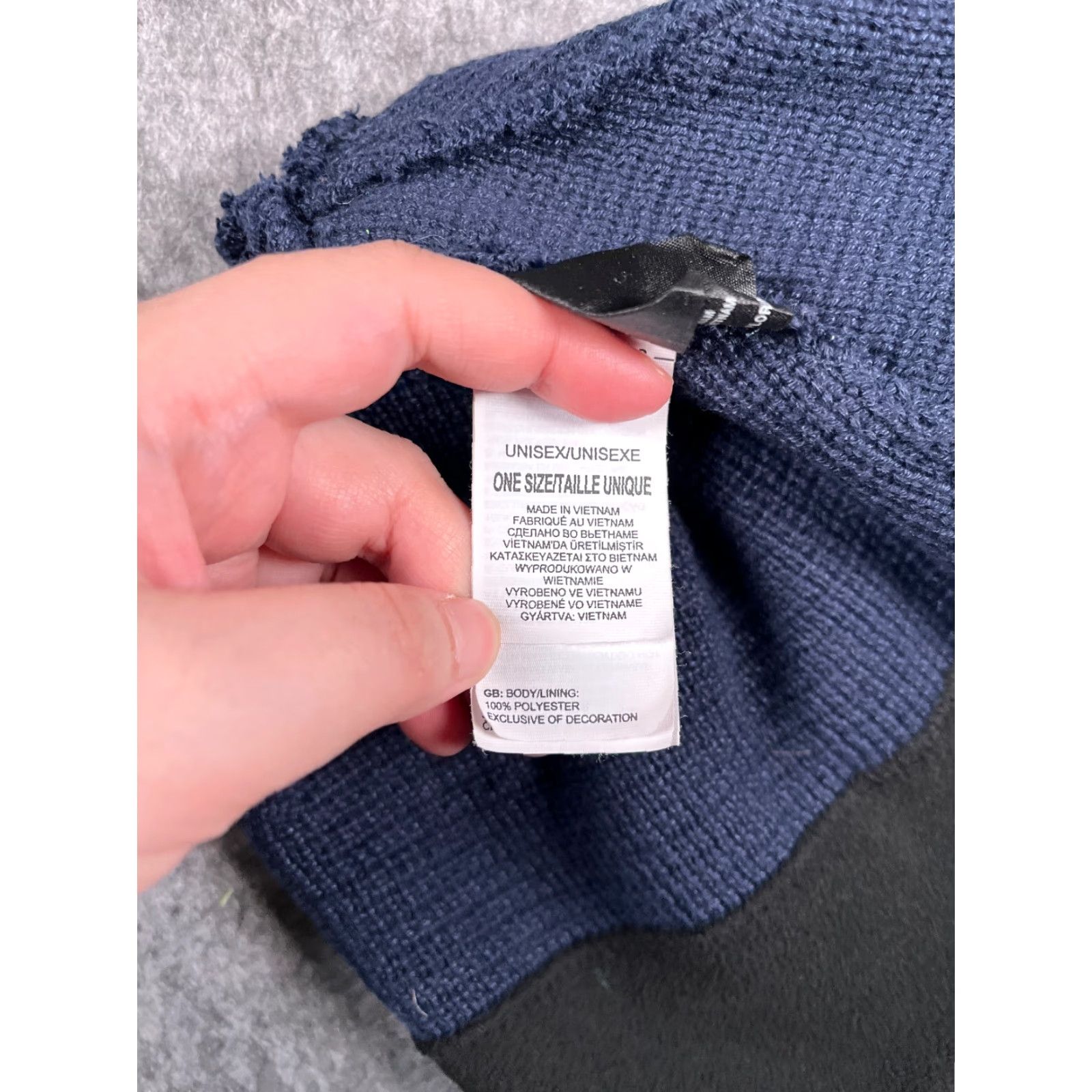 The North Face The North Face Beanie Hat One Size Blue Knit Polyester Unisex Adults Mens Womens Outdoor Logo 90s Size ONE SIZE - 8 Thumbnail